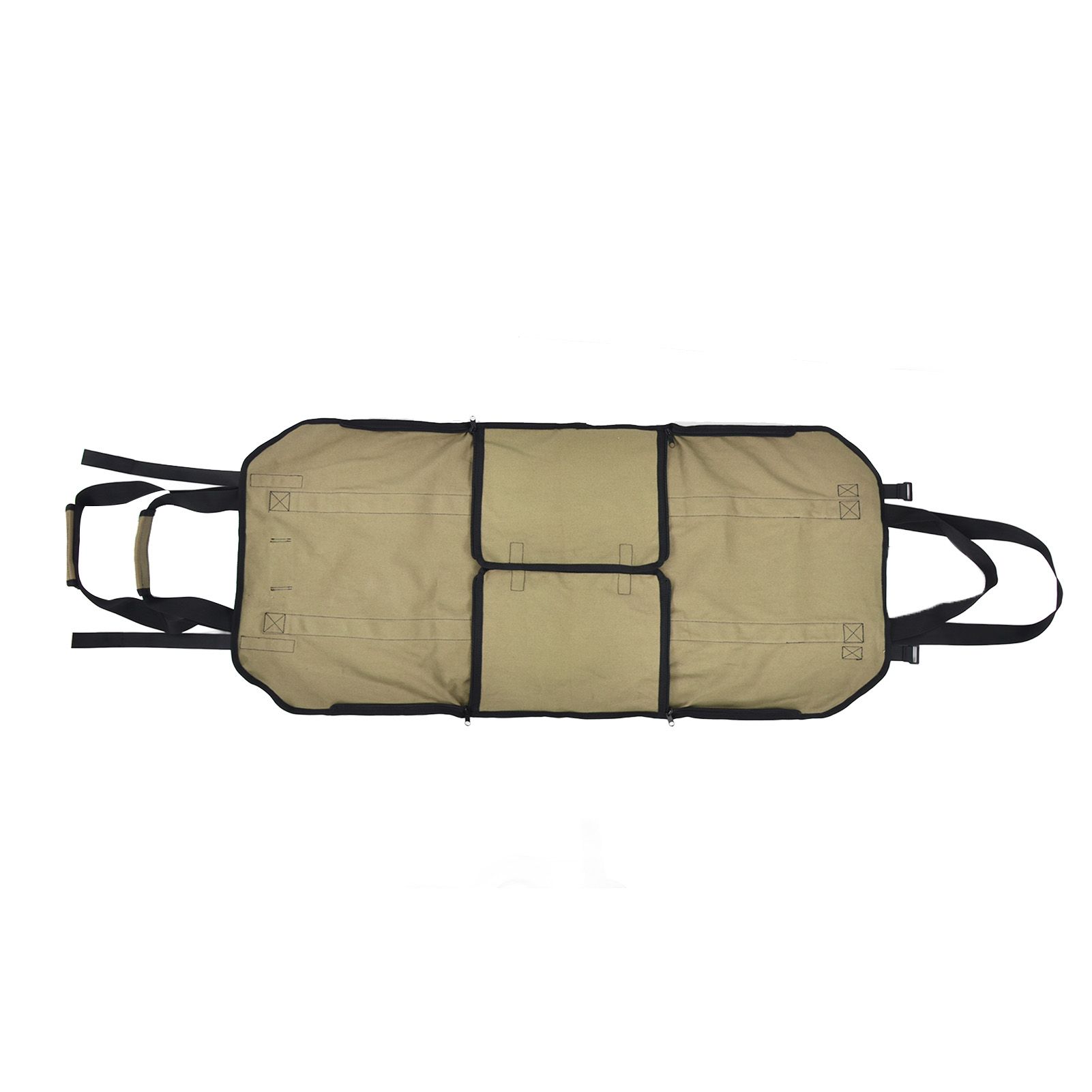 Large Capacity Firewood Storage Bag Basket Oxford Cloth Outdoor Camping Wood