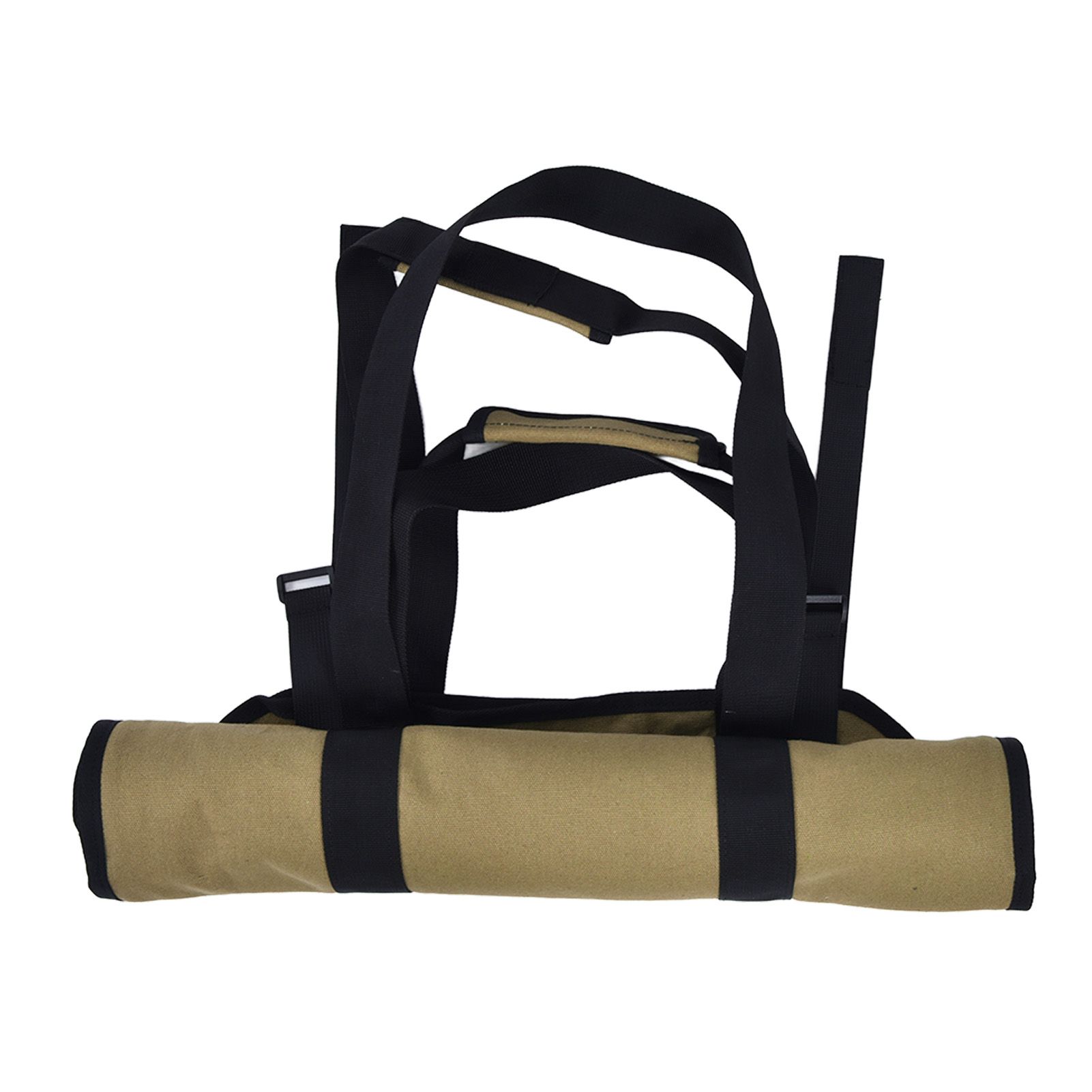 Large Capacity Firewood Storage Bag Basket Oxford Cloth Outdoor Camping Wood view 2