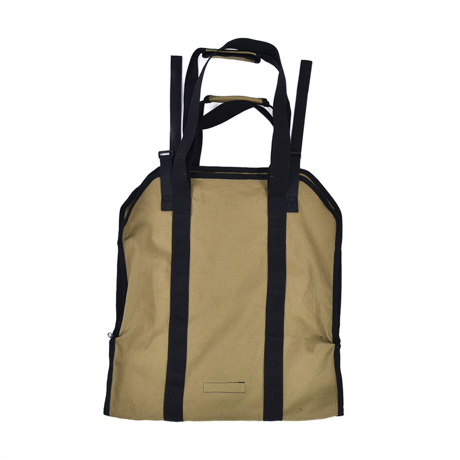 Large Capacity Firewood Storage Bag Basket Oxford Cloth Outdoor Camping Wood view 3