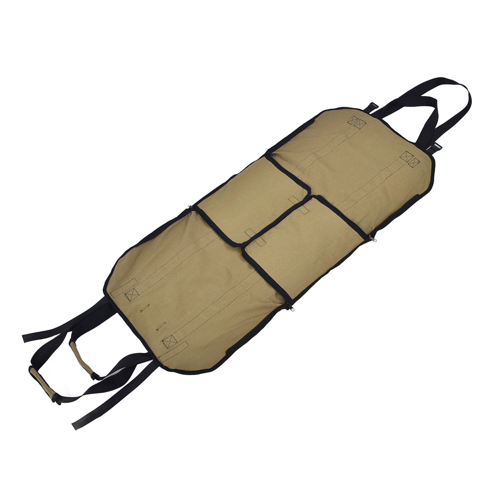 Large Capacity Firewood Storage Bag Basket Oxford Cloth Outdoor Camping Wood view 4