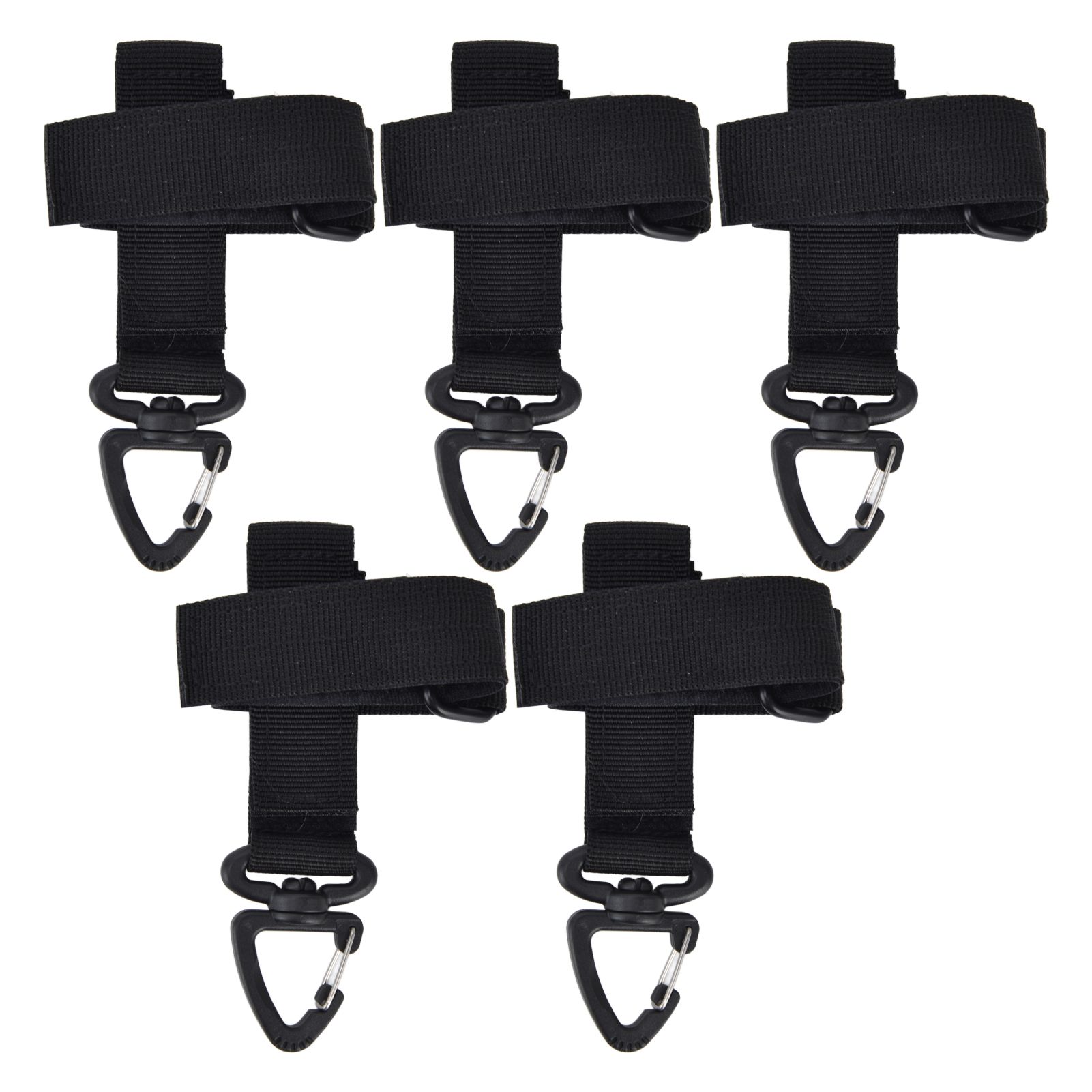 5pcs/set Multipurpose Glove Hanging Buckle Adjustable Nylon Glove Hook Safety view 3