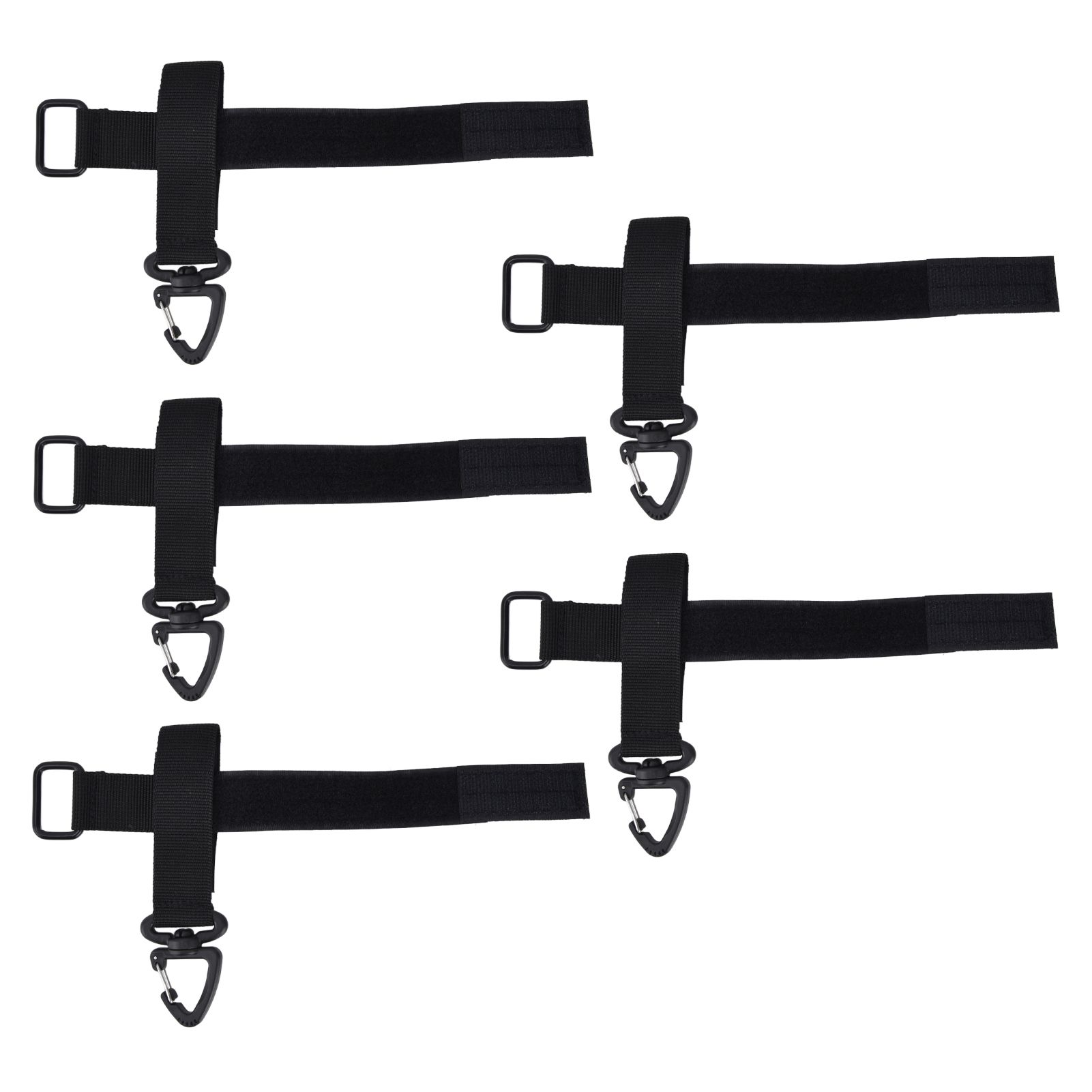 5pcs/set Multipurpose Glove Hanging Buckle Adjustable Nylon Glove Hook Safety view 4