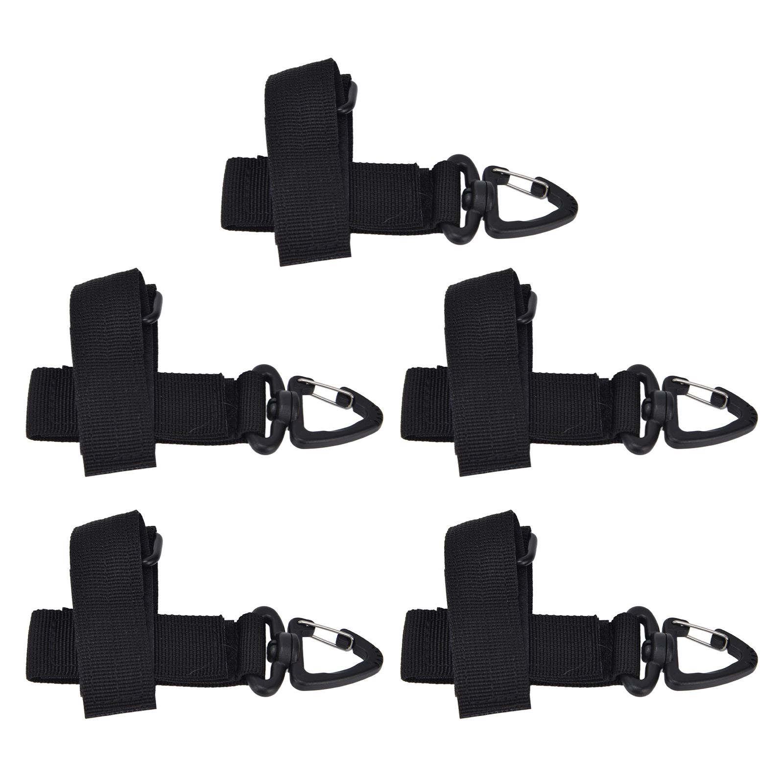5pcs/set Multipurpose Glove Hanging Buckle Adjustable Nylon Glove Hook Safety view 8