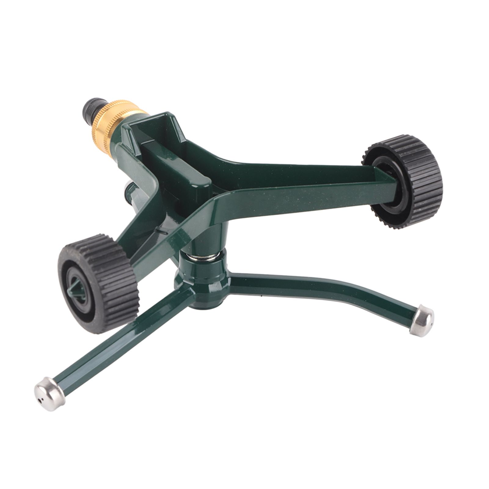 Metal Three Arm Sprinkler with G3/4 Connector Rustproof 360° Rotating Irrigate view 2
