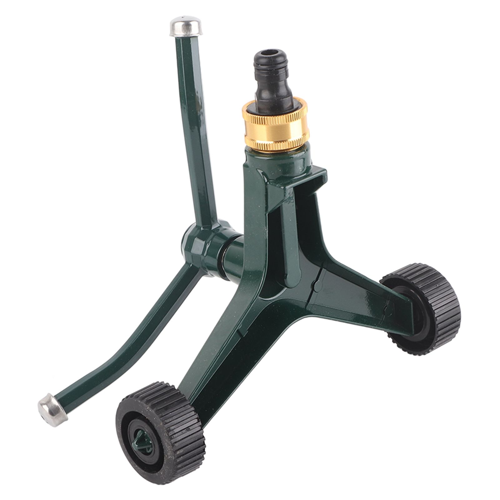 Metal Three Arm Sprinkler with G3/4 Connector Rustproof 360° Rotating Irrigate view 3