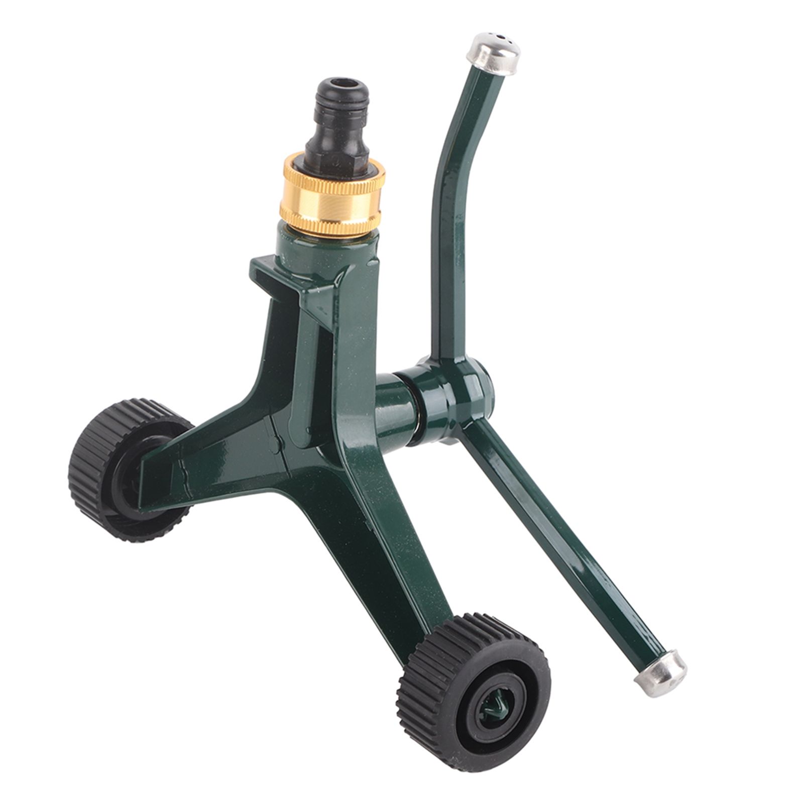 Metal Three Arm Sprinkler with G3/4 Connector Rustproof 360° Rotating Irrigate view 4