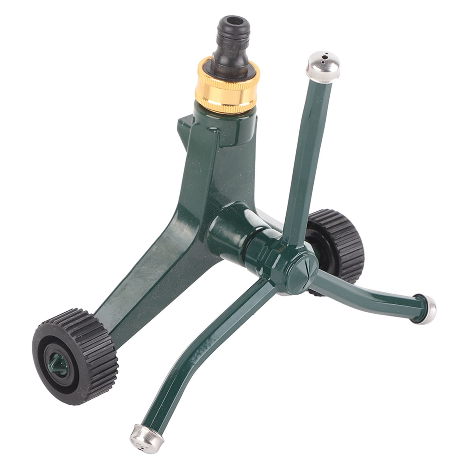 Metal Three Arm Sprinkler with G3/4 Connector Rustproof 360° Rotating Irrigate view 5
