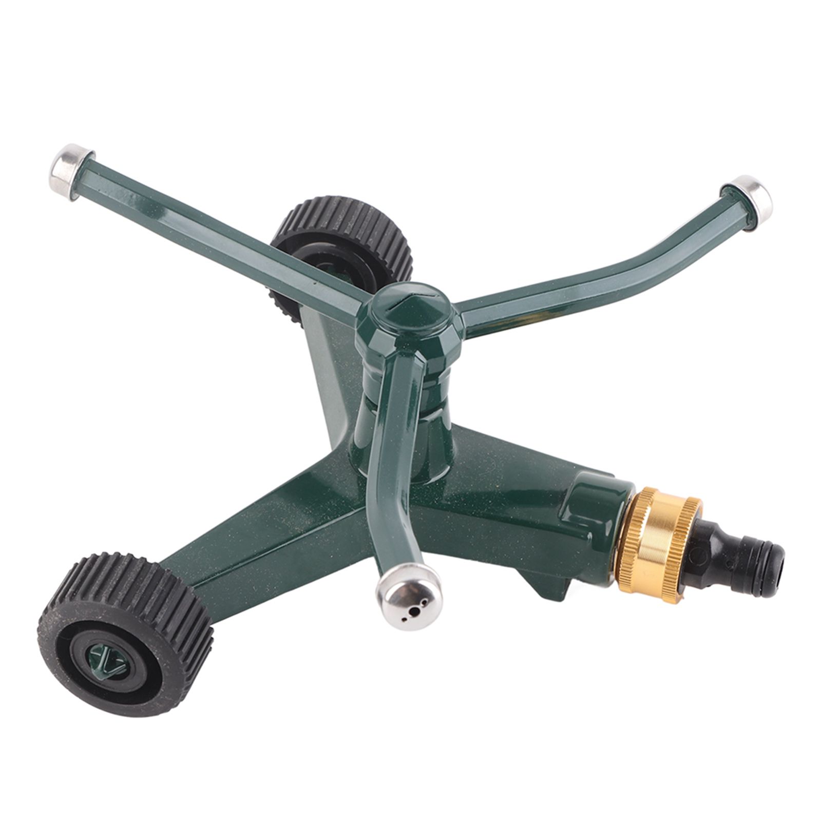 Metal Three Arm Sprinkler with G3/4 Connector Rustproof 360° Rotating Irrigate view 6