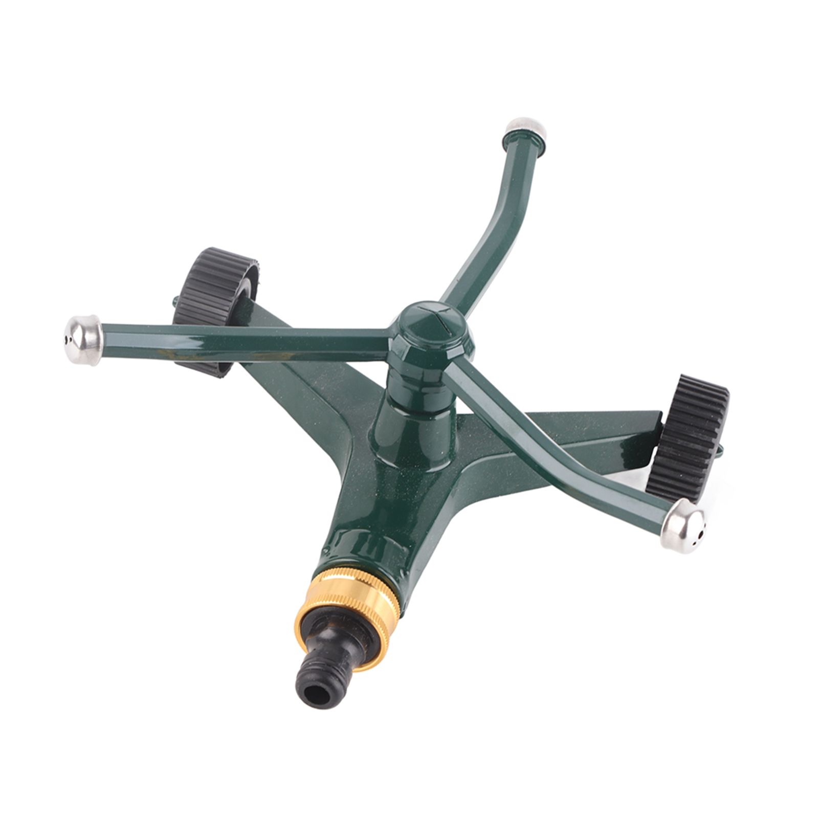Metal Three Arm Sprinkler with G3/4 Connector Rustproof 360° Rotating Irrigate view 7