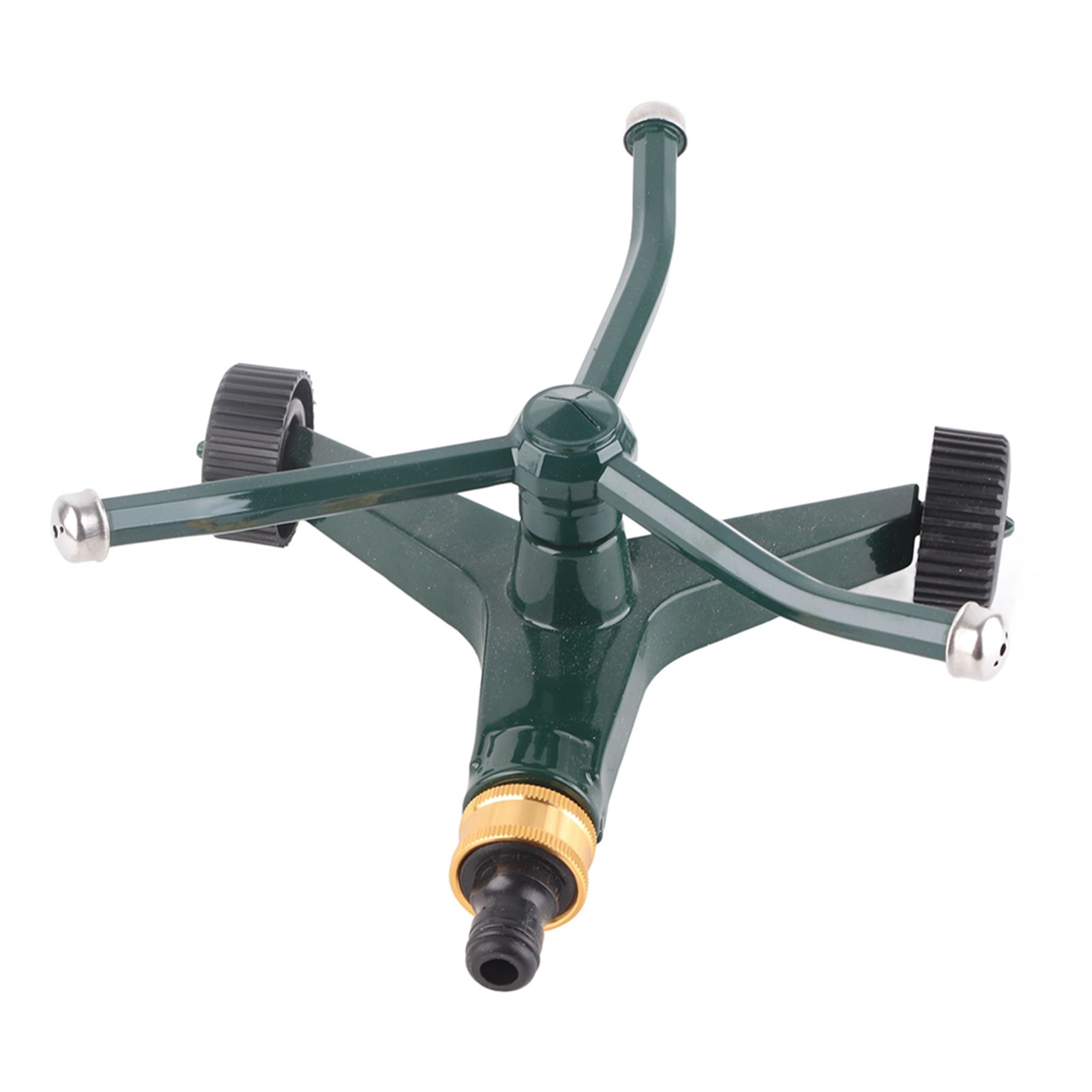 Metal Three Arm Sprinkler with G3/4 Connector Rustproof 360° Rotating Irrigate view 9