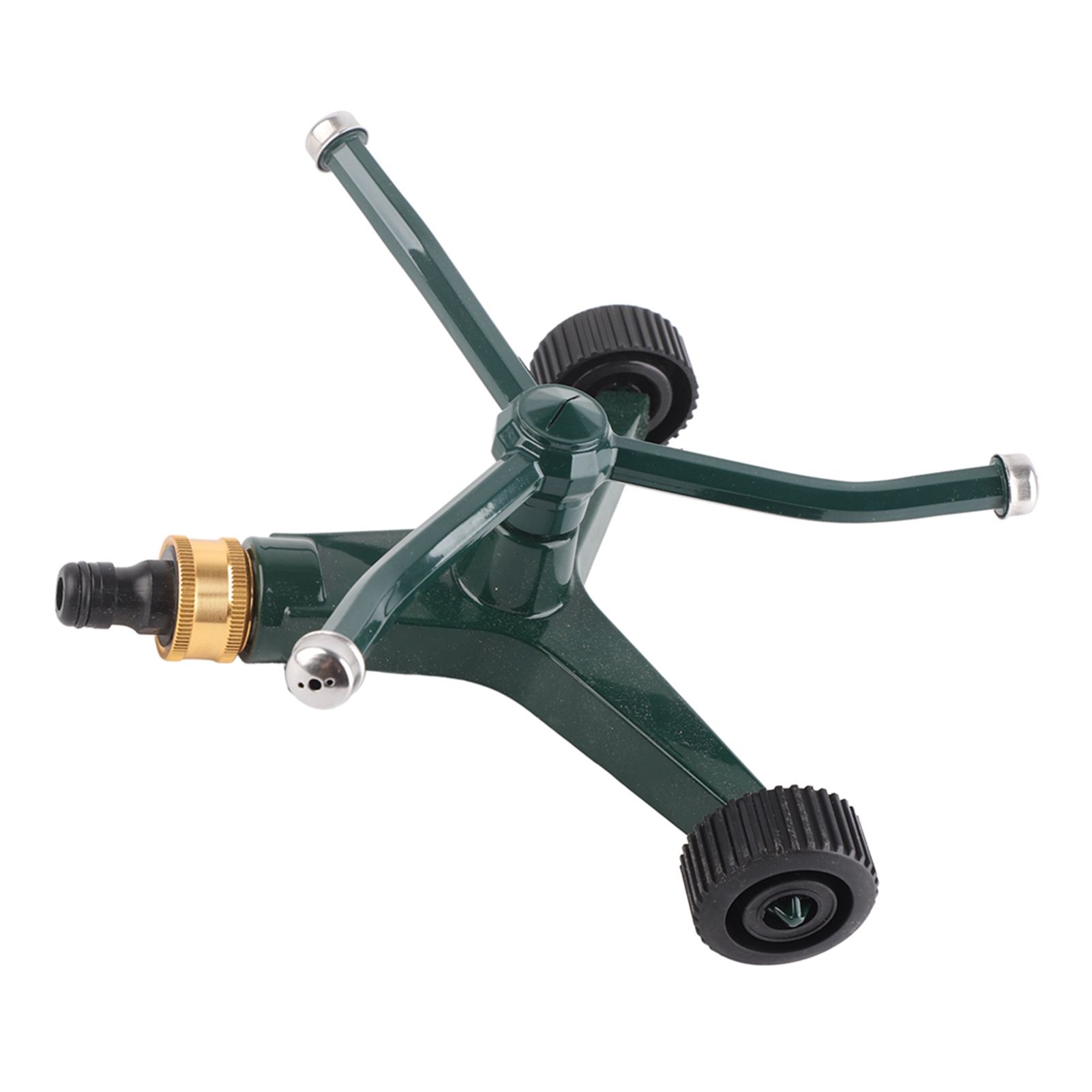 Metal Three Arm Sprinkler with G3/4 Connector Rustproof 360° Rotating Irrigate view 13