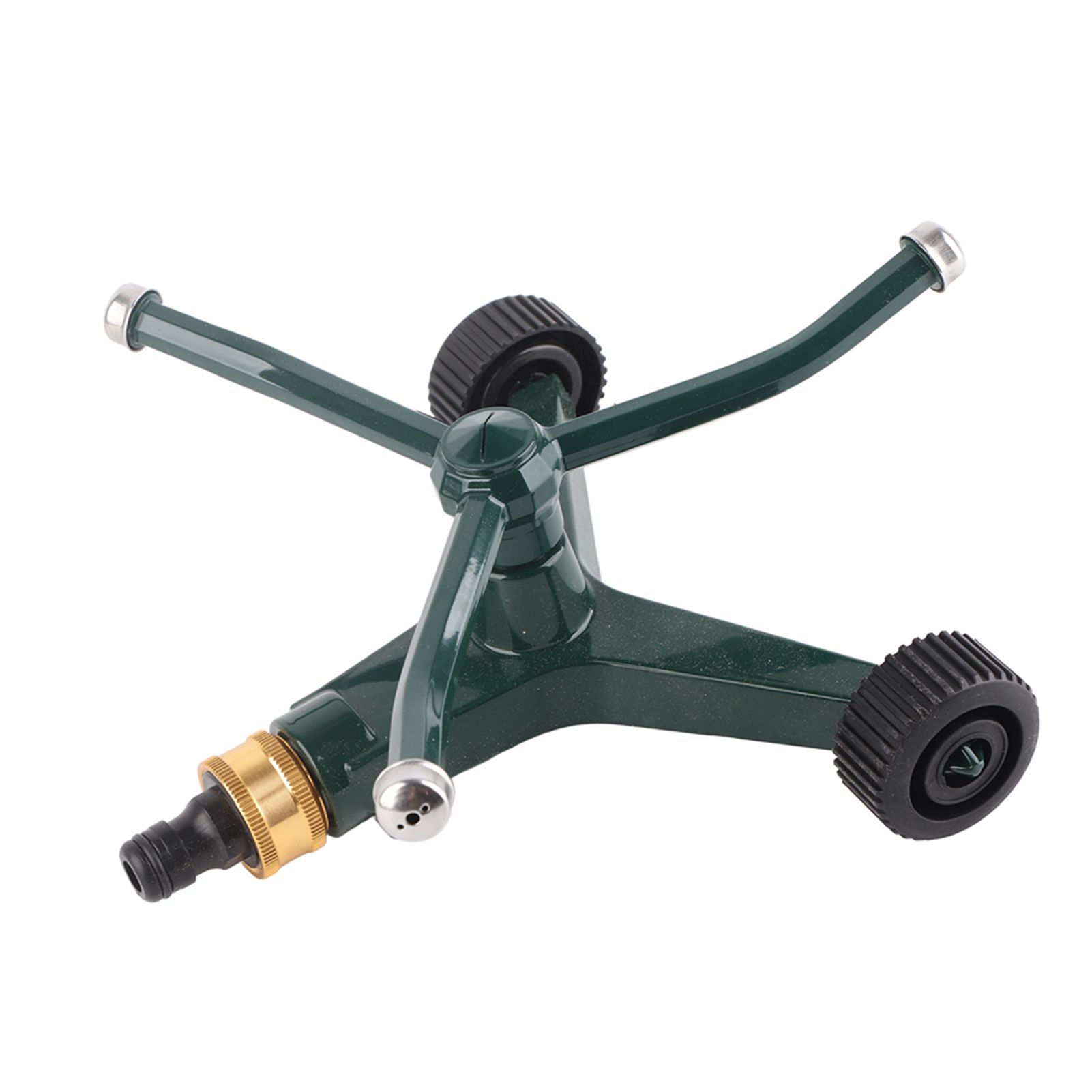 Metal Three Arm Sprinkler with G3/4 Connector Rustproof 360° Rotating Irrigate view 15