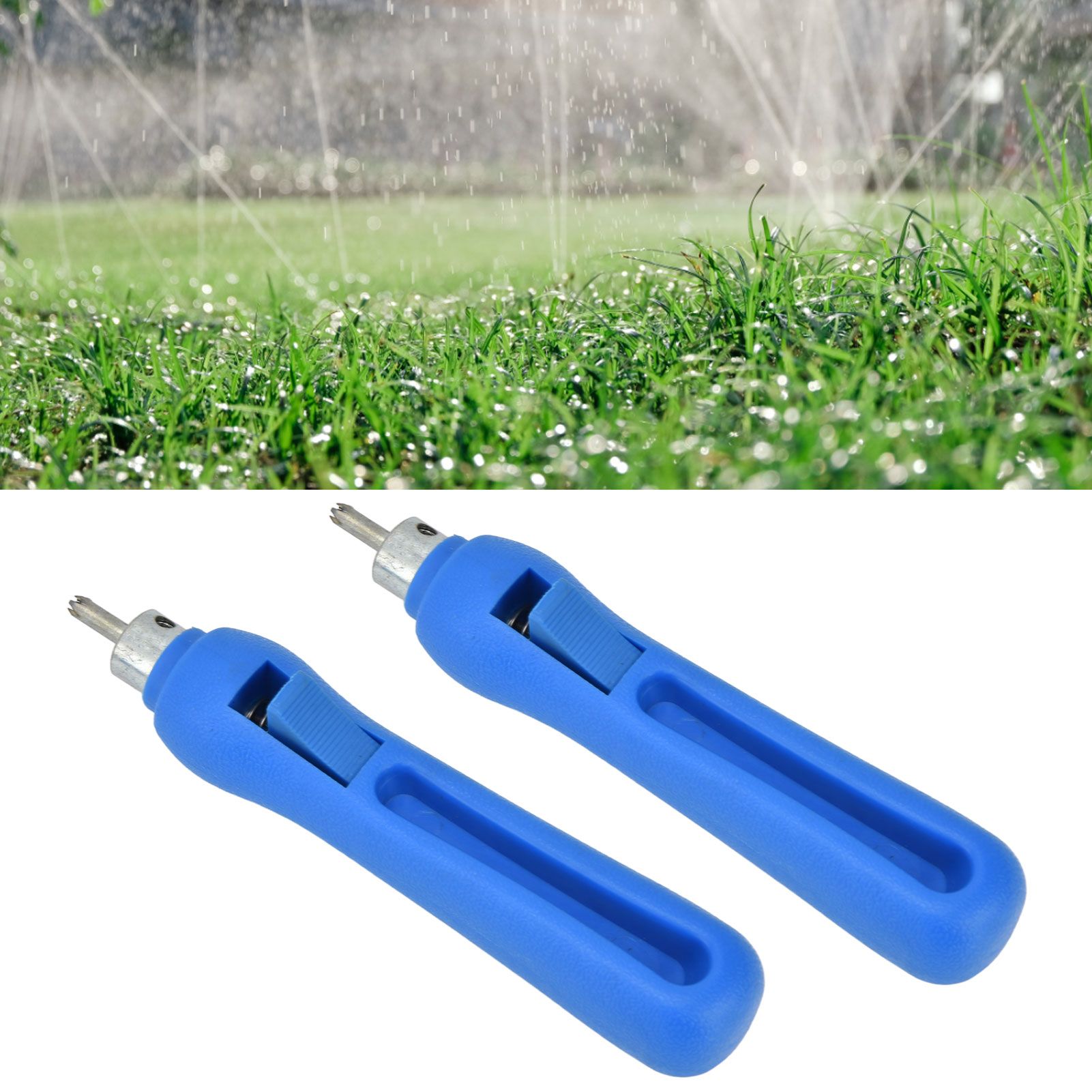 2Pcs Drip Irrigation Hole Punch Tool Plastic Stainless Steel Dripper Holes view 12
