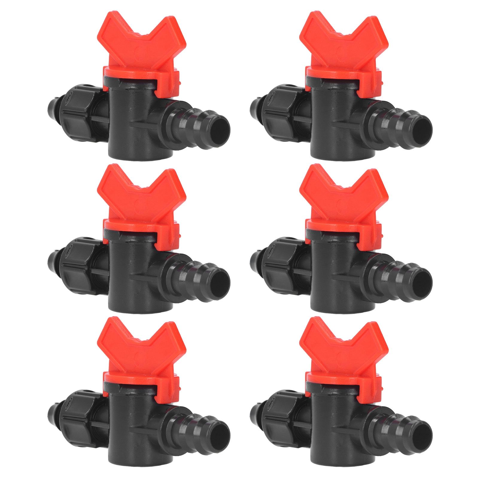 10Pcs Barbed Ball Valve 5/8inch Adjustable Prevent Leakage Drip Irrigation view 6