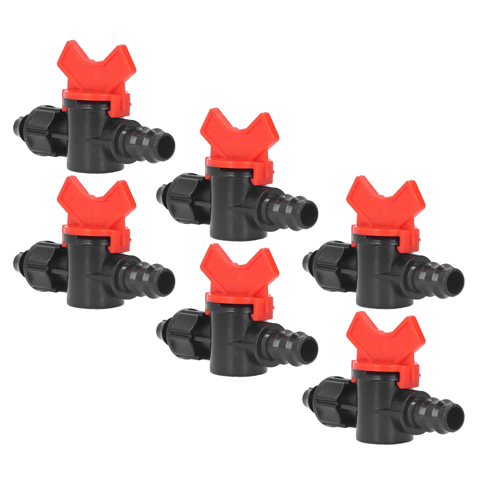 10Pcs Barbed Ball Valve 5/8inch Adjustable Prevent Leakage Drip Irrigation view 8