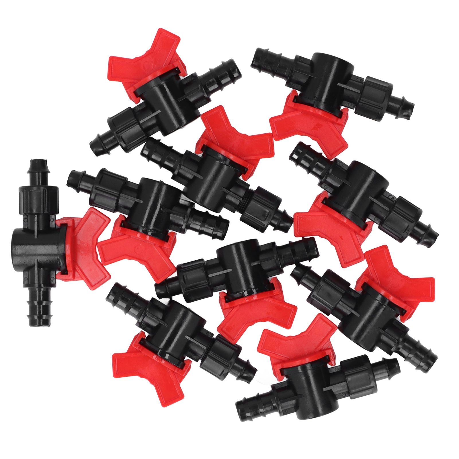10Pcs Barbed Ball Valve 5/8inch Adjustable Prevent Leakage Drip Irrigation view 9