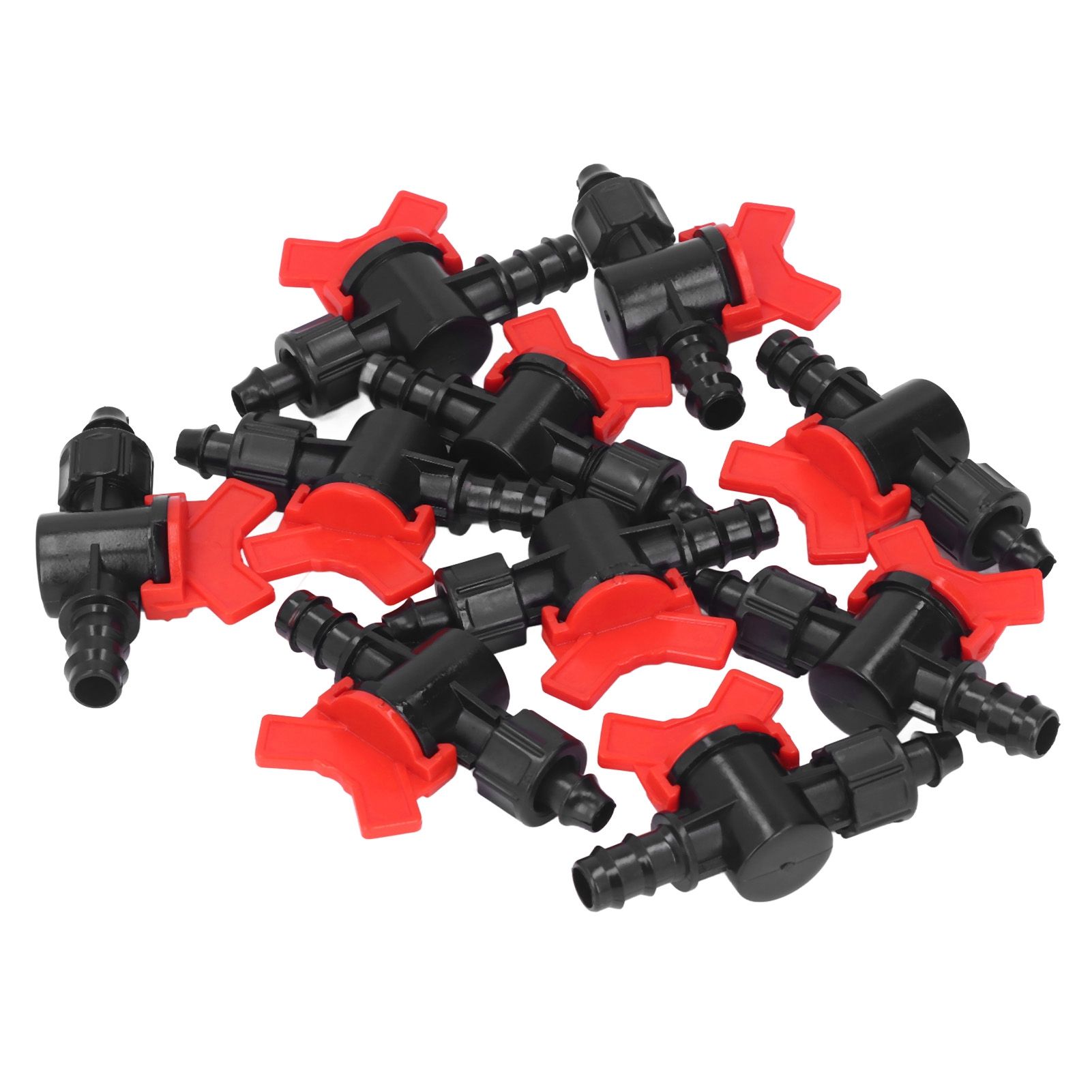 10Pcs Barbed Ball Valve 5/8inch Adjustable Prevent Leakage Drip Irrigation view 10