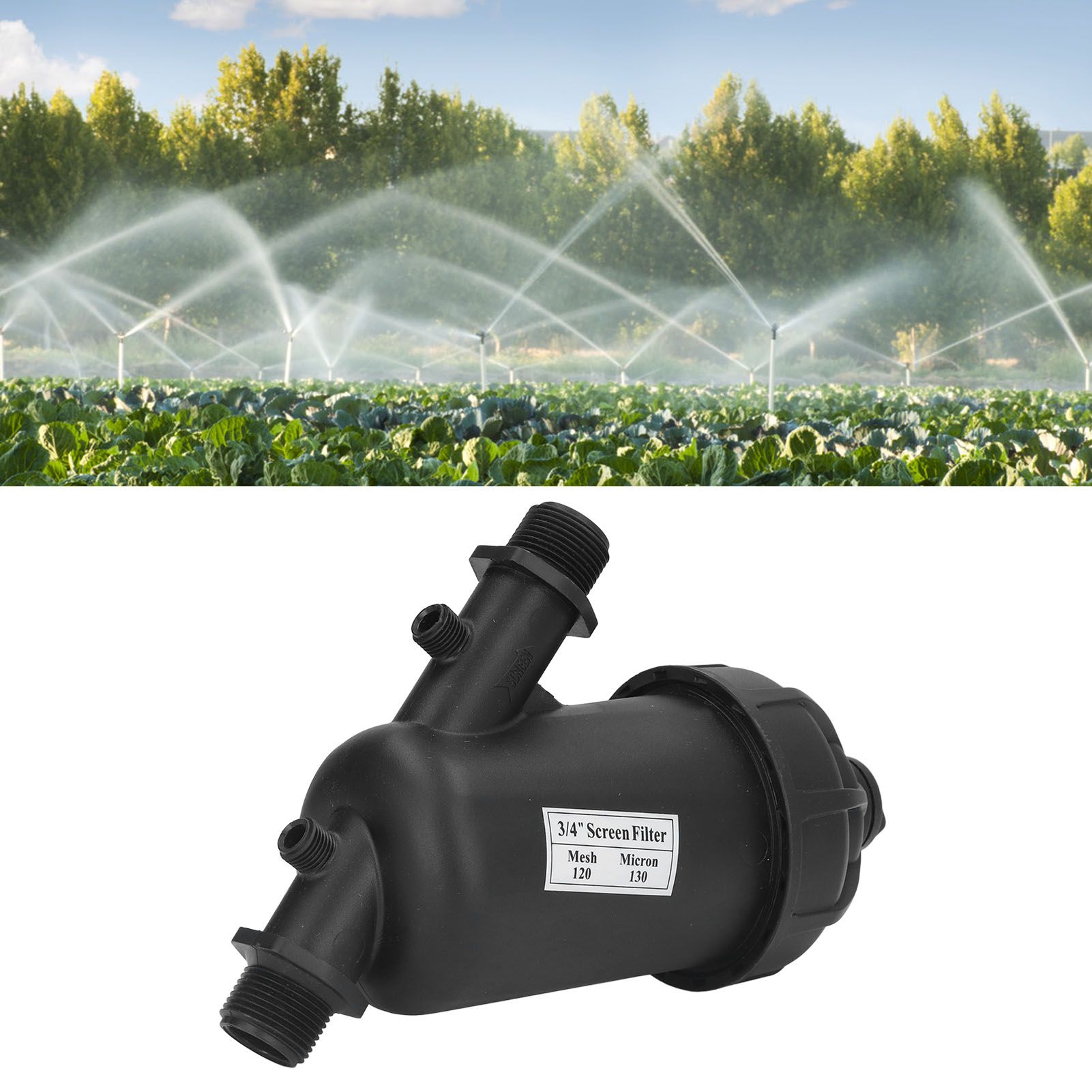 G3/4 Inch Male Thread Screen Irrigation Filter 120 Mesh Drip Irrigation Filter view 12