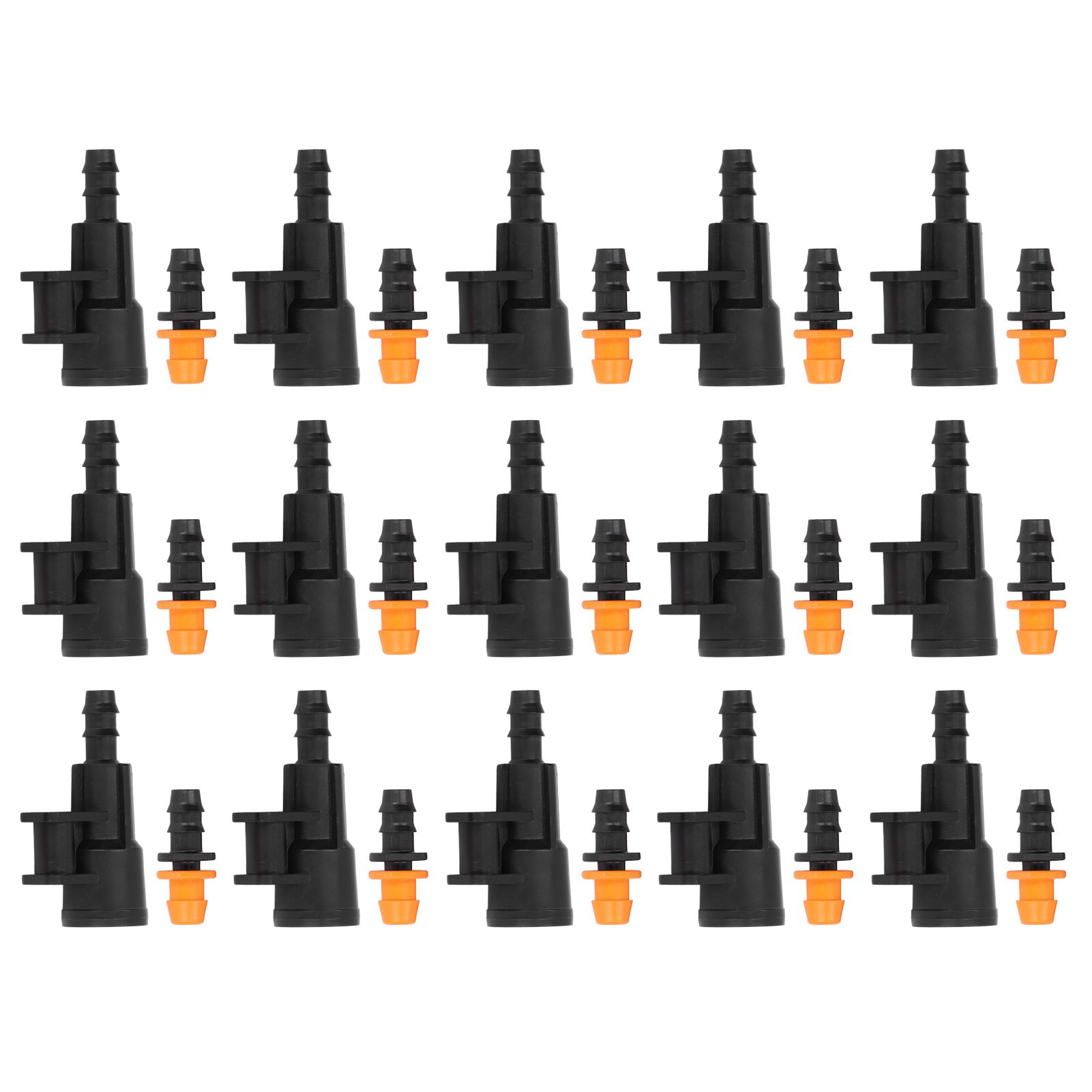 15sets Hose Connector G1/2 Inch Female Thread Rotating Sprinkler Adapter — image 1