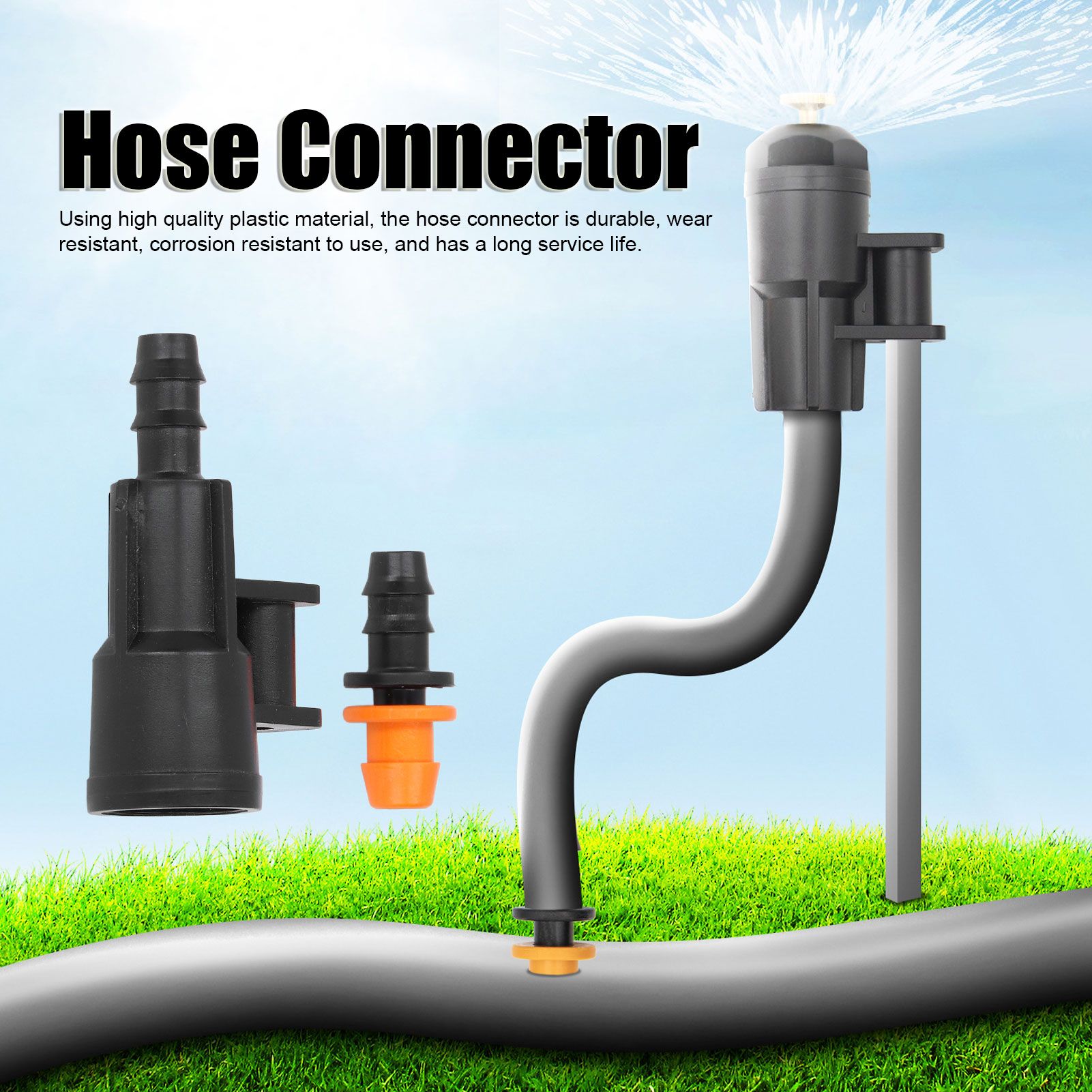 15sets Hose Connector G1/2 Inch Female Thread Rotating Sprinkler Adapter view 13