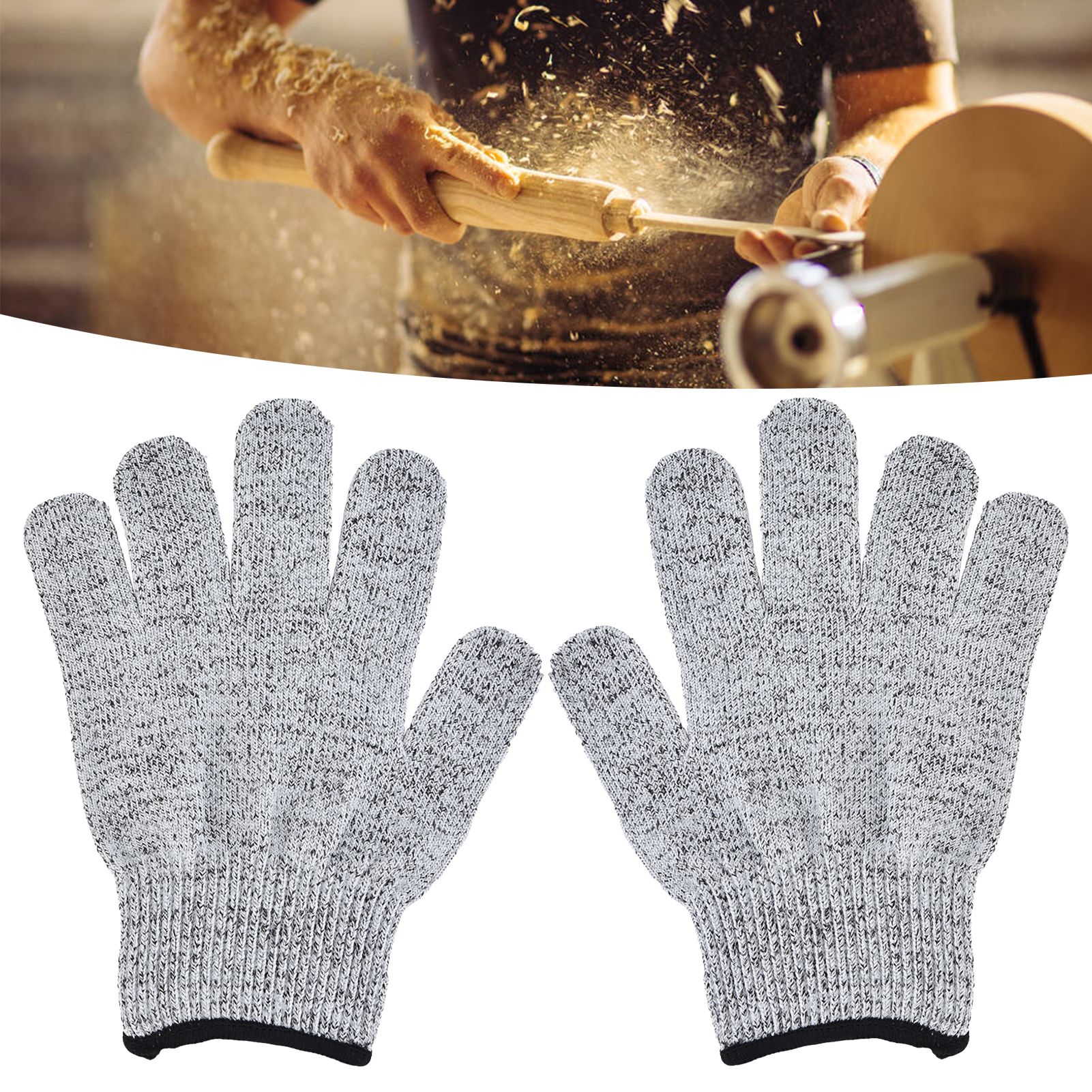 Gardening Gloves Long Cuffs Design Machine Washable Shrinkproof Flexible Cut view 11