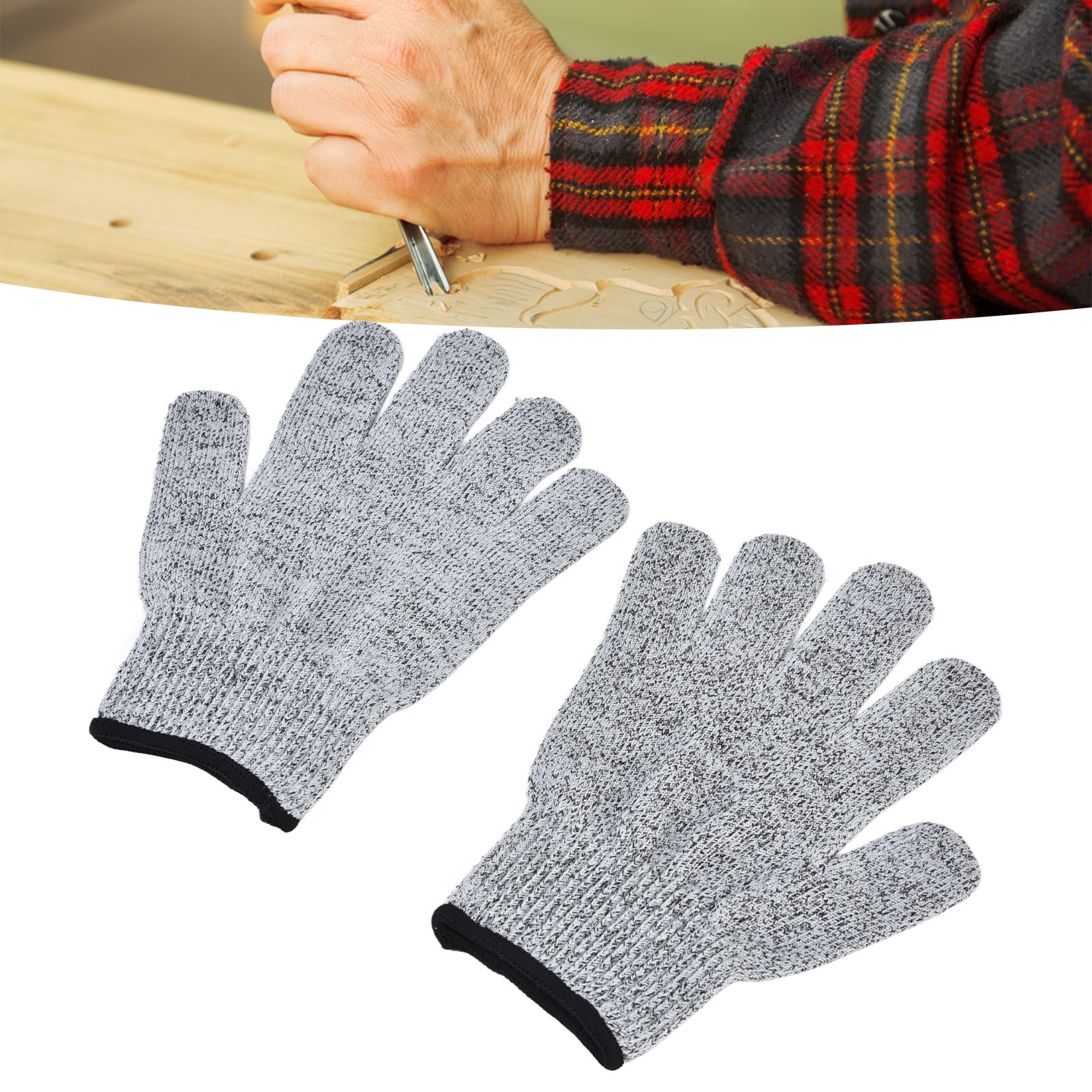 Gardening Gloves Long Cuffs Design Machine Washable Shrinkproof Flexible Cut view 12