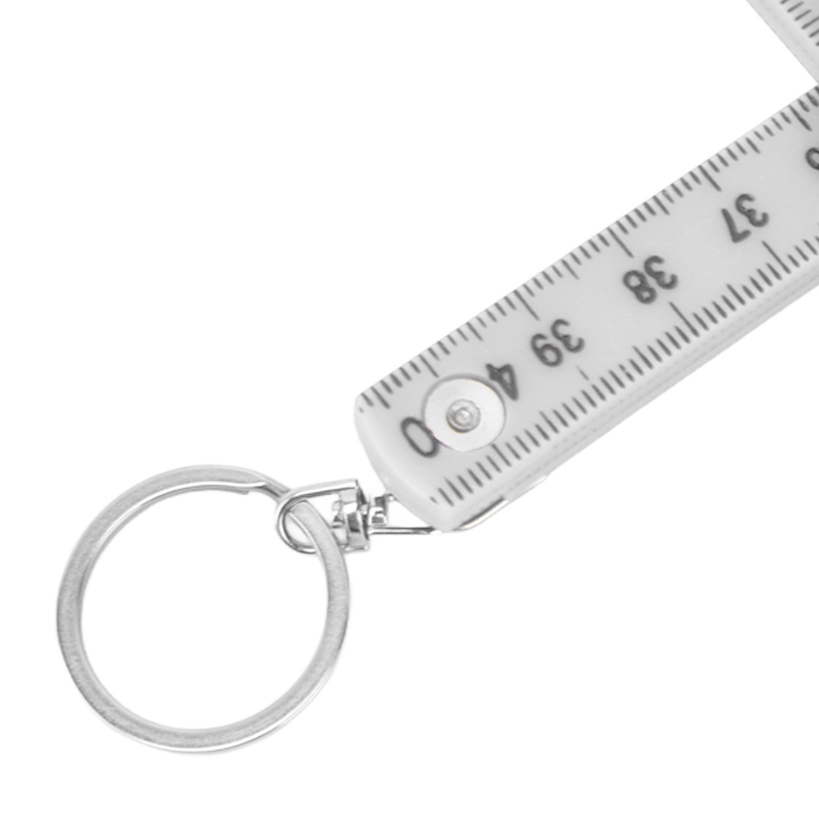 2Pcs ABS Folding Ruler Portable 0.5m Foldable Ruler with Key Ring for view 13