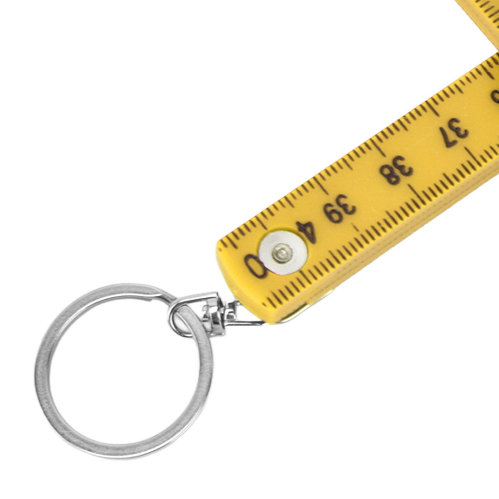2Pcs ABS Folding Ruler Portable 0.5m Foldable Ruler with Key Ring for view 13
