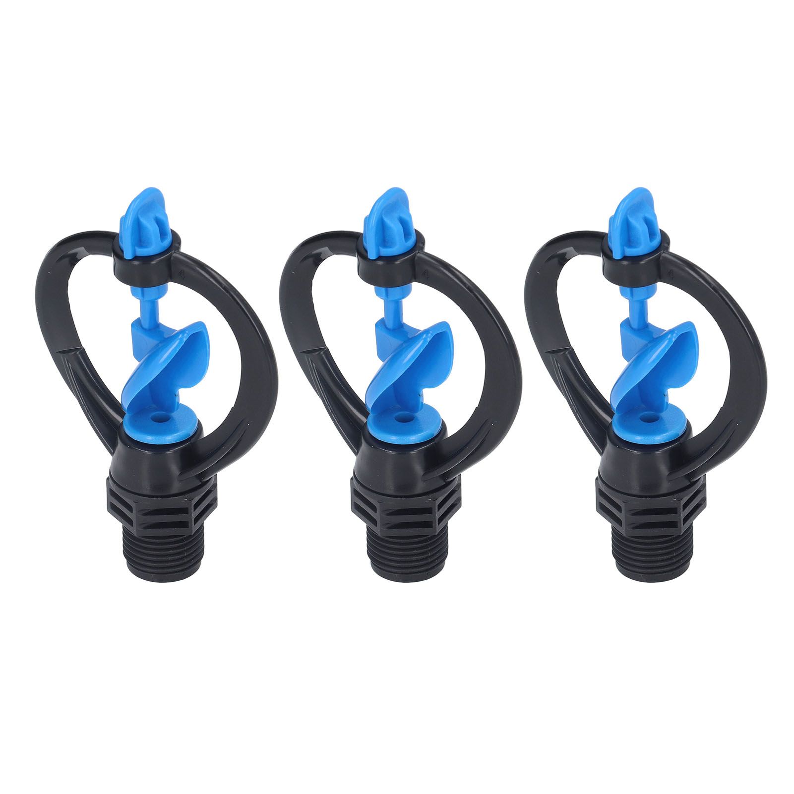 15Pcs Lawn Sprinkler Nozzle G1/2 External Thread 360° Automatic Rotation Mid view 3