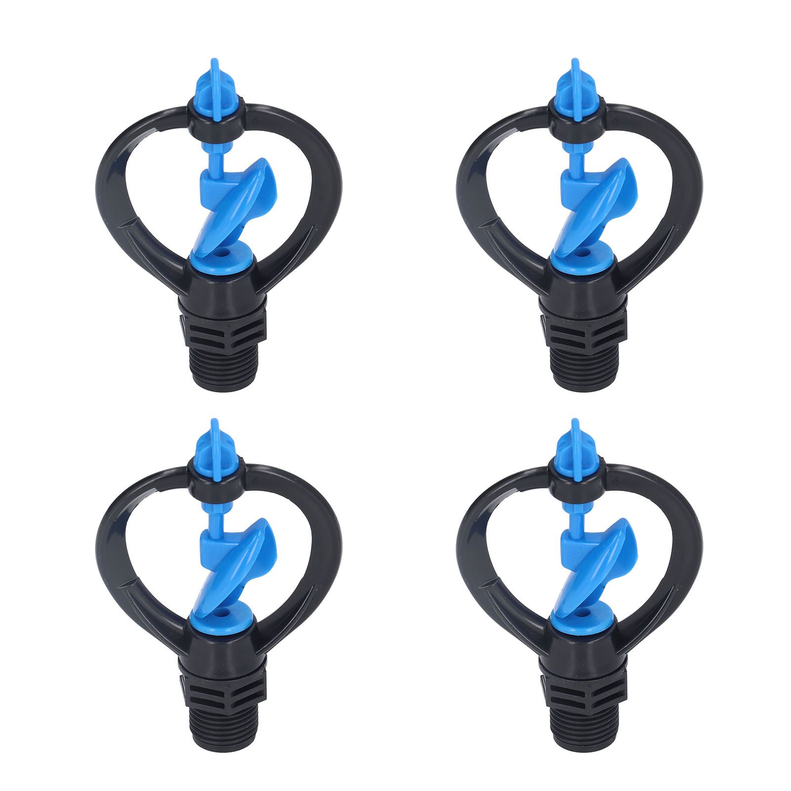 15Pcs Lawn Sprinkler Nozzle G1/2 External Thread 360° Automatic Rotation Mid view 5