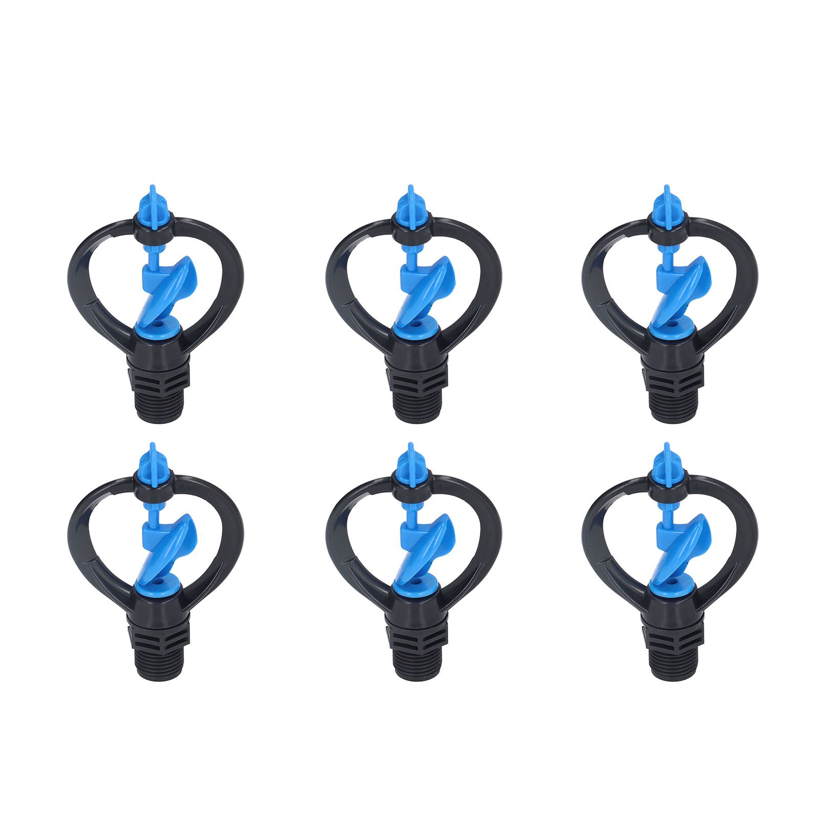 15Pcs Lawn Sprinkler Nozzle G1/2 External Thread 360° Automatic Rotation Mid view 6