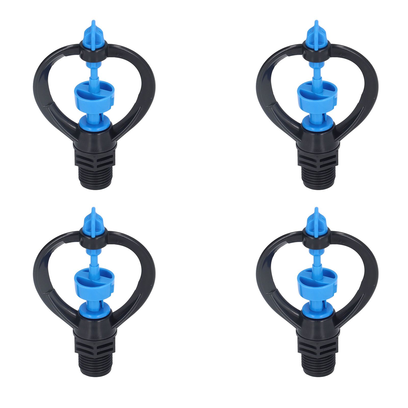 15Pcs Lawn Sprinkler Nozzle G1/2 External Thread 360° Automatic Rotation Mid view 4