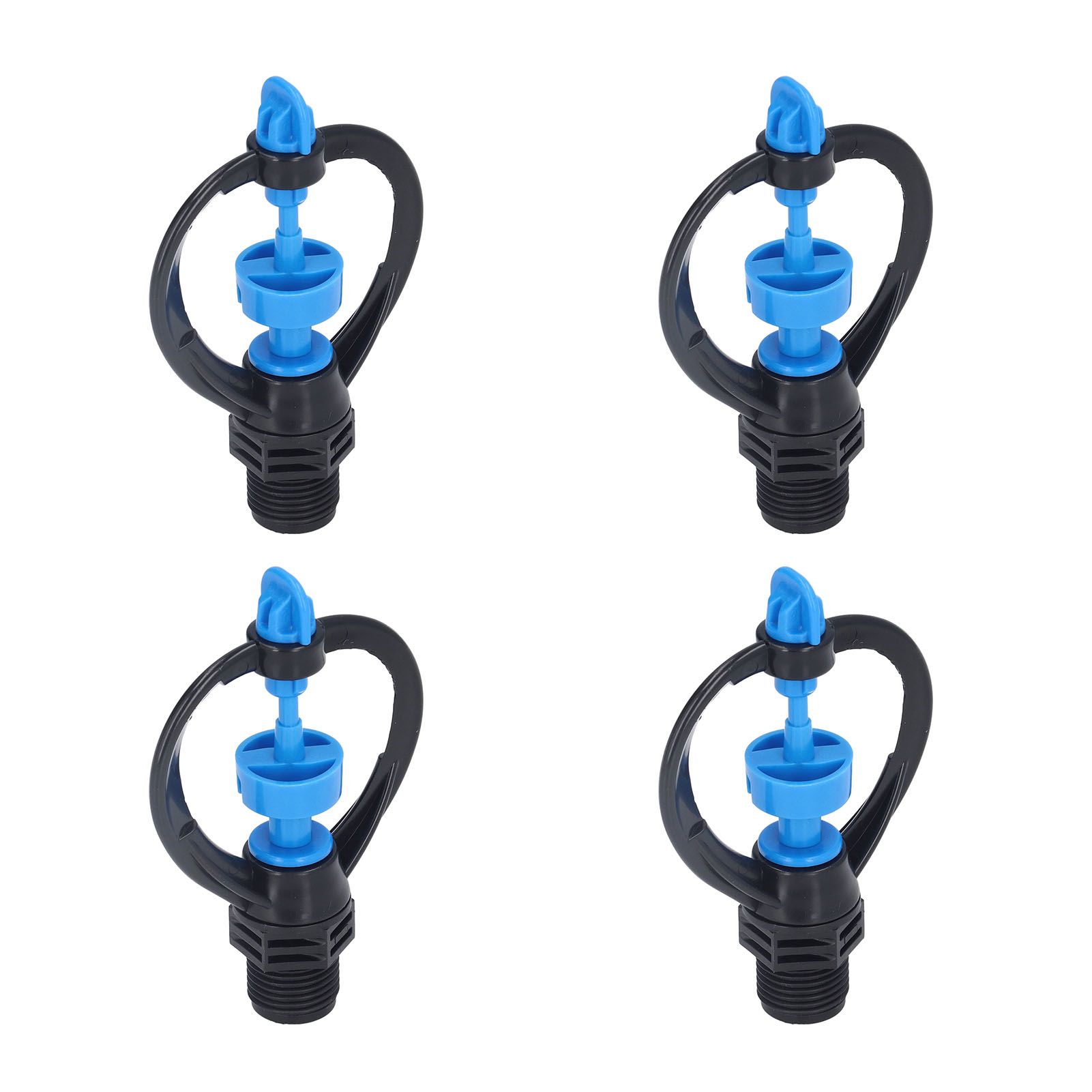 15Pcs Lawn Sprinkler Nozzle G1/2 External Thread 360° Automatic Rotation Mid view 5