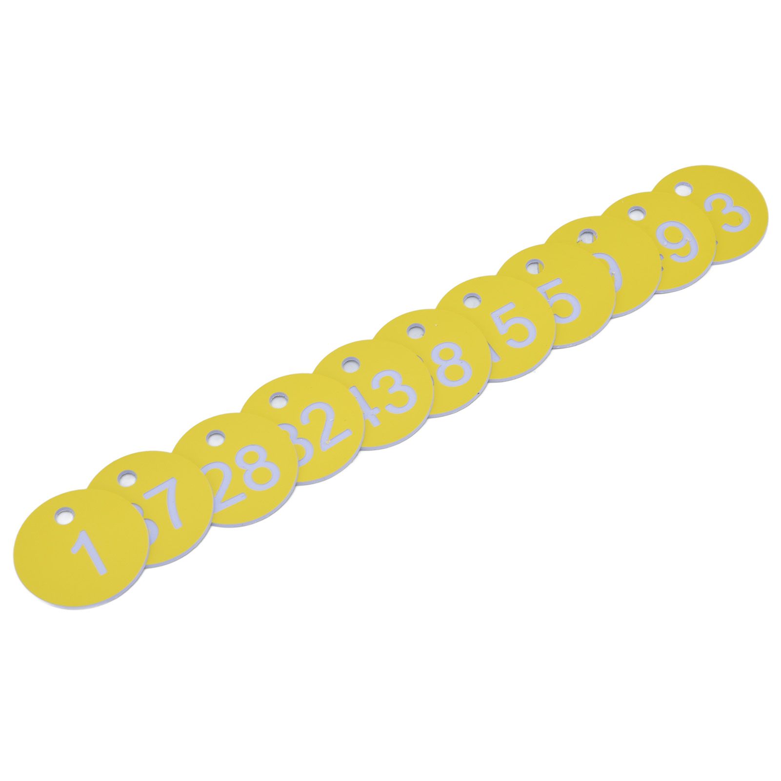 50Pcs Beehive Tag ABS Round Numbered Sign Labels with Hole Livestock view 8