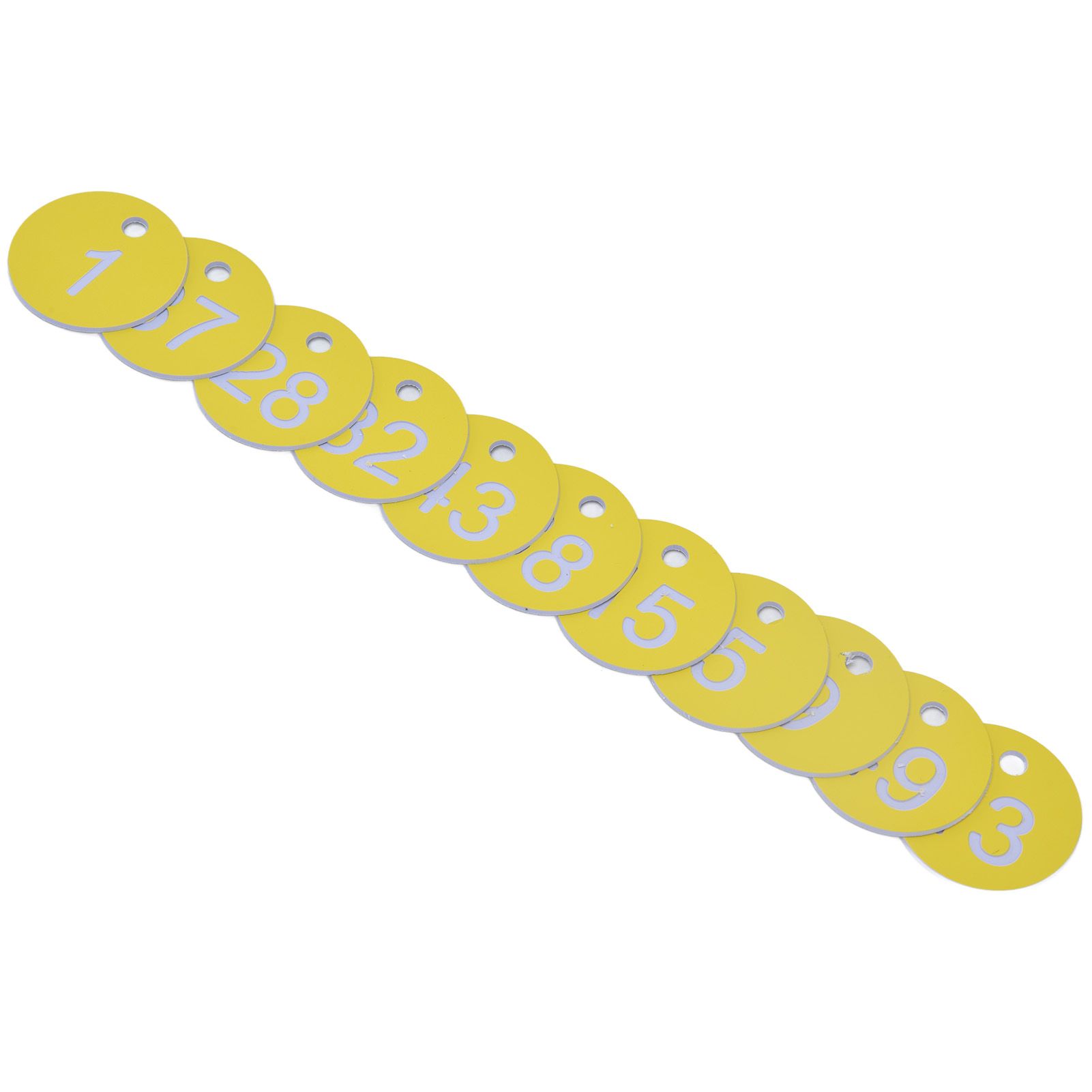 50Pcs Beehive Tag ABS Round Numbered Sign Labels with Hole Livestock view 10