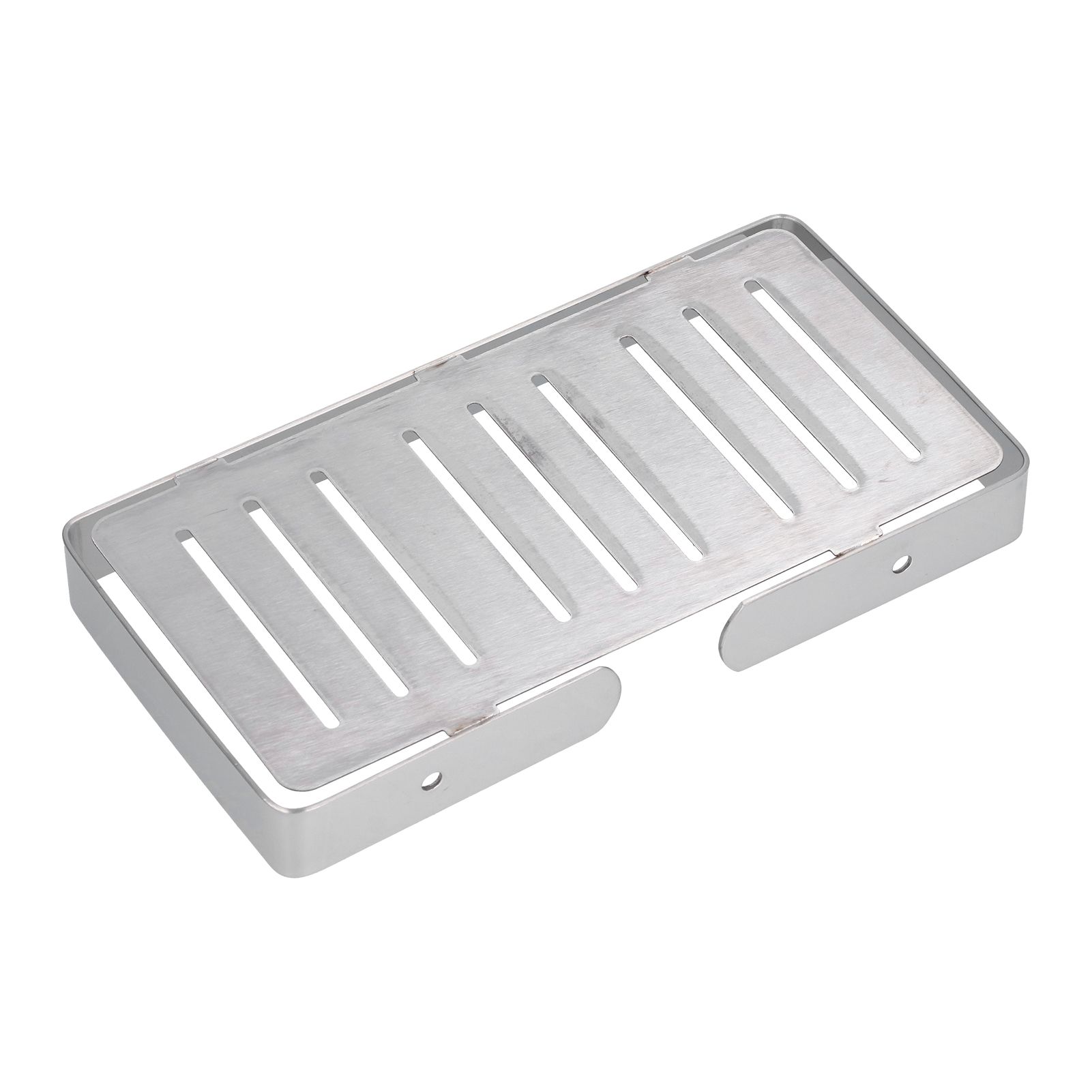 Soap Dish Shelf 304 Stainless Steel Bathroom Hollow Self Draining Wall Mounted view 8