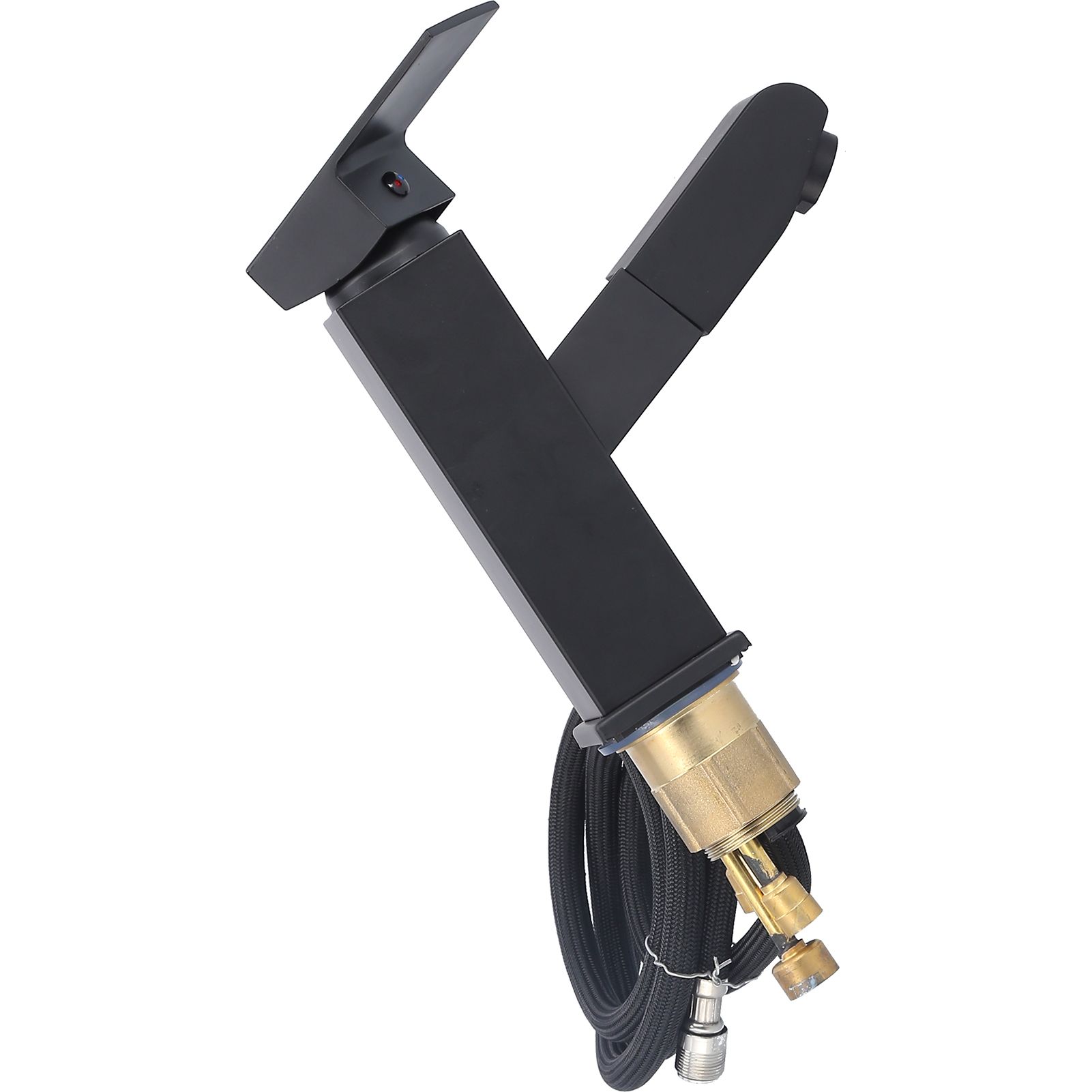 G1/2 Pull Out Faucet Cold Hot Mixer Water Tap with Pull‑Down Sprayer for view 4