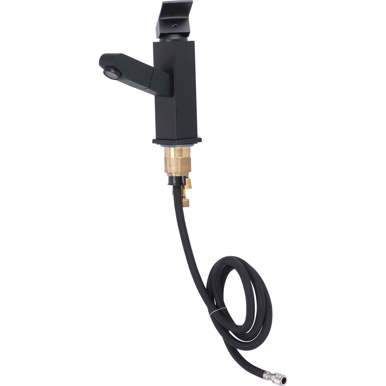 G1/2 Pull Out Faucet Cold Hot Mixer Water Tap with Pull‑Down Sprayer for view 13