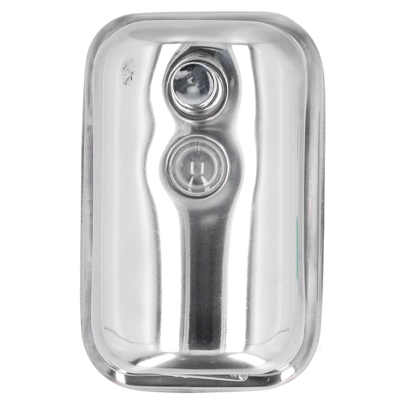 Soap Dispenser Manual Wall Mounted Stainless Steel Shower Gel Shampoo Hand view 3
