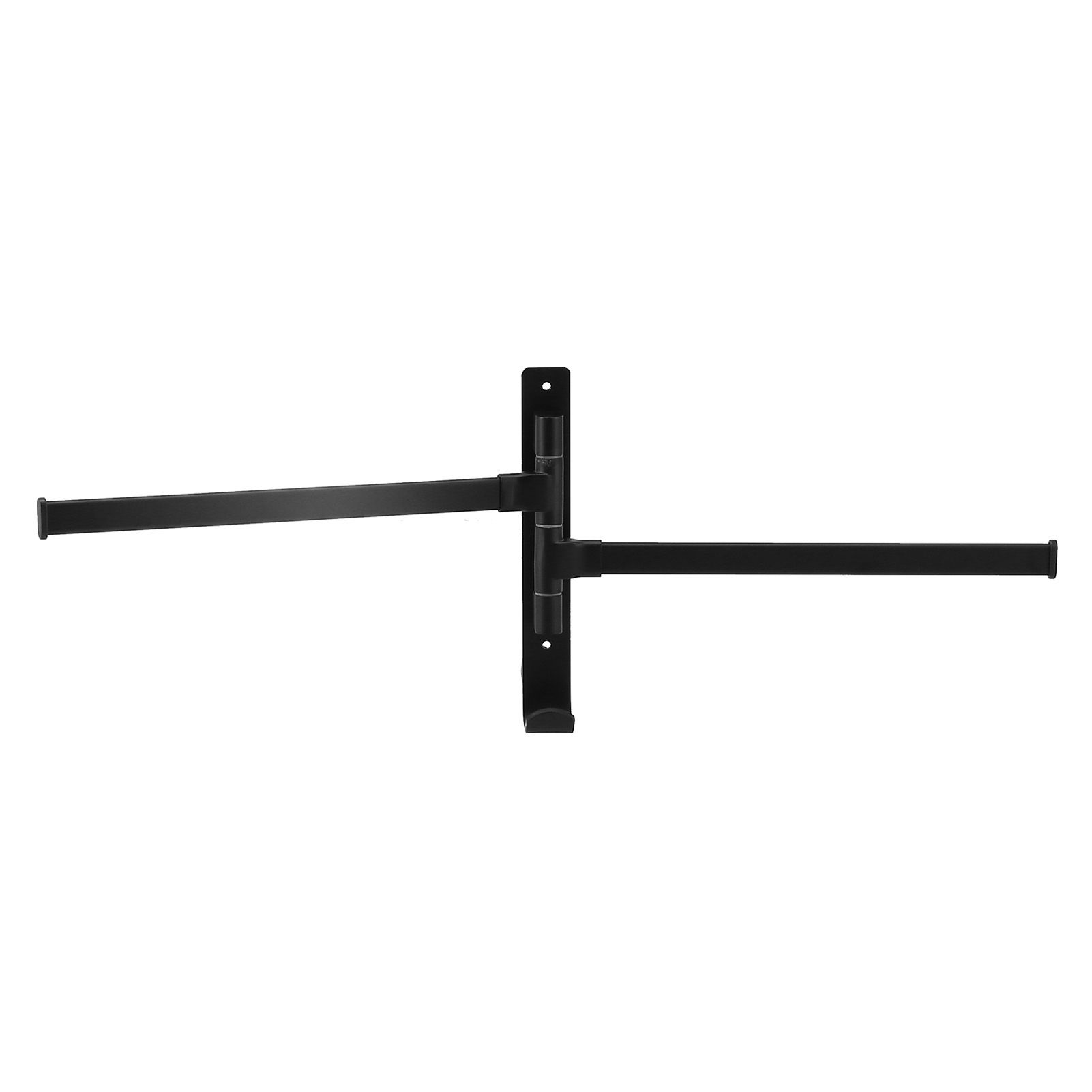 Towel Bar Wall Mounted Rotating Collapsible Space Aluminum Towel Rack for Bathroom view 6