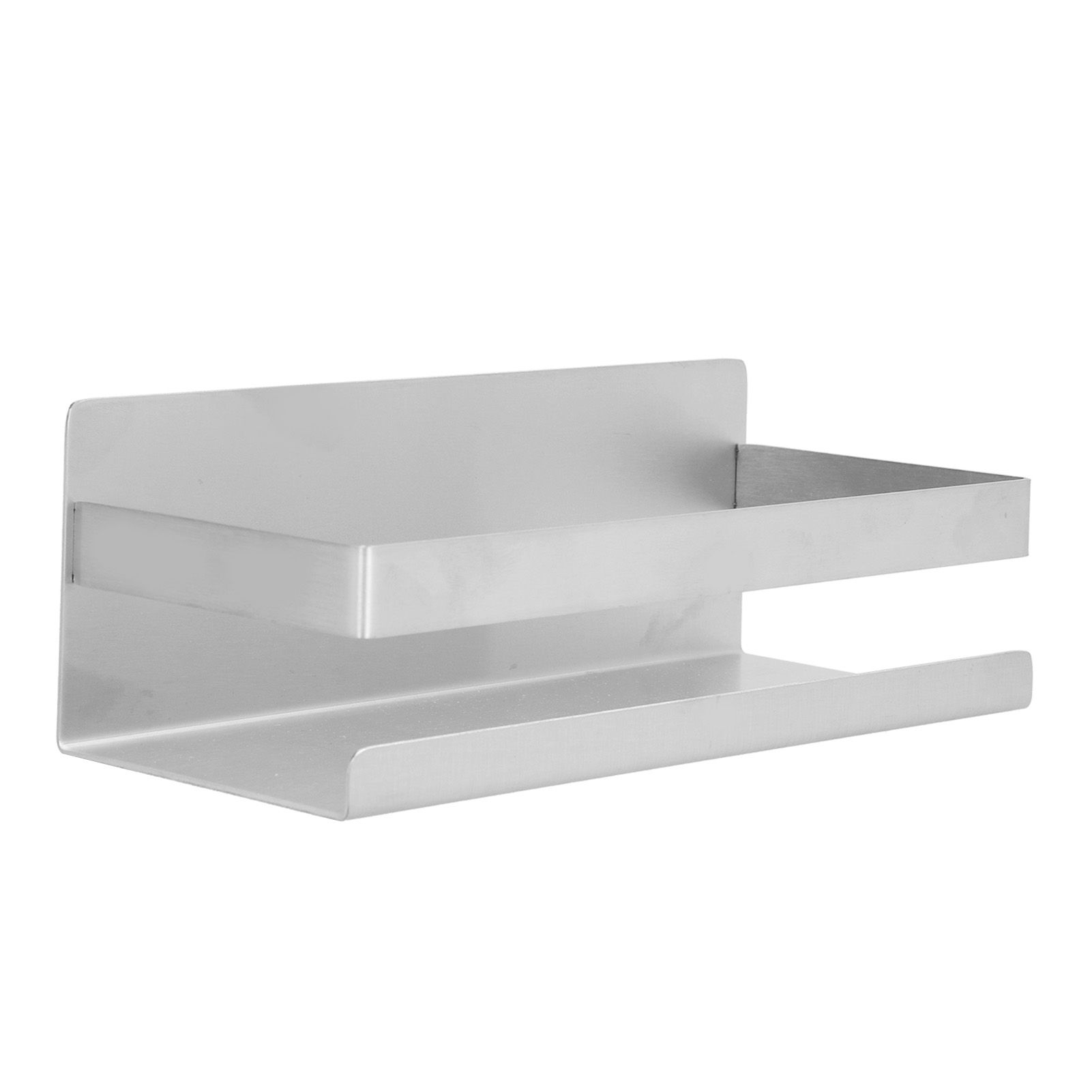 Stainless Steel Shower Rack Waterproof Anti Rust No Drilling Wall Mounted — image 1