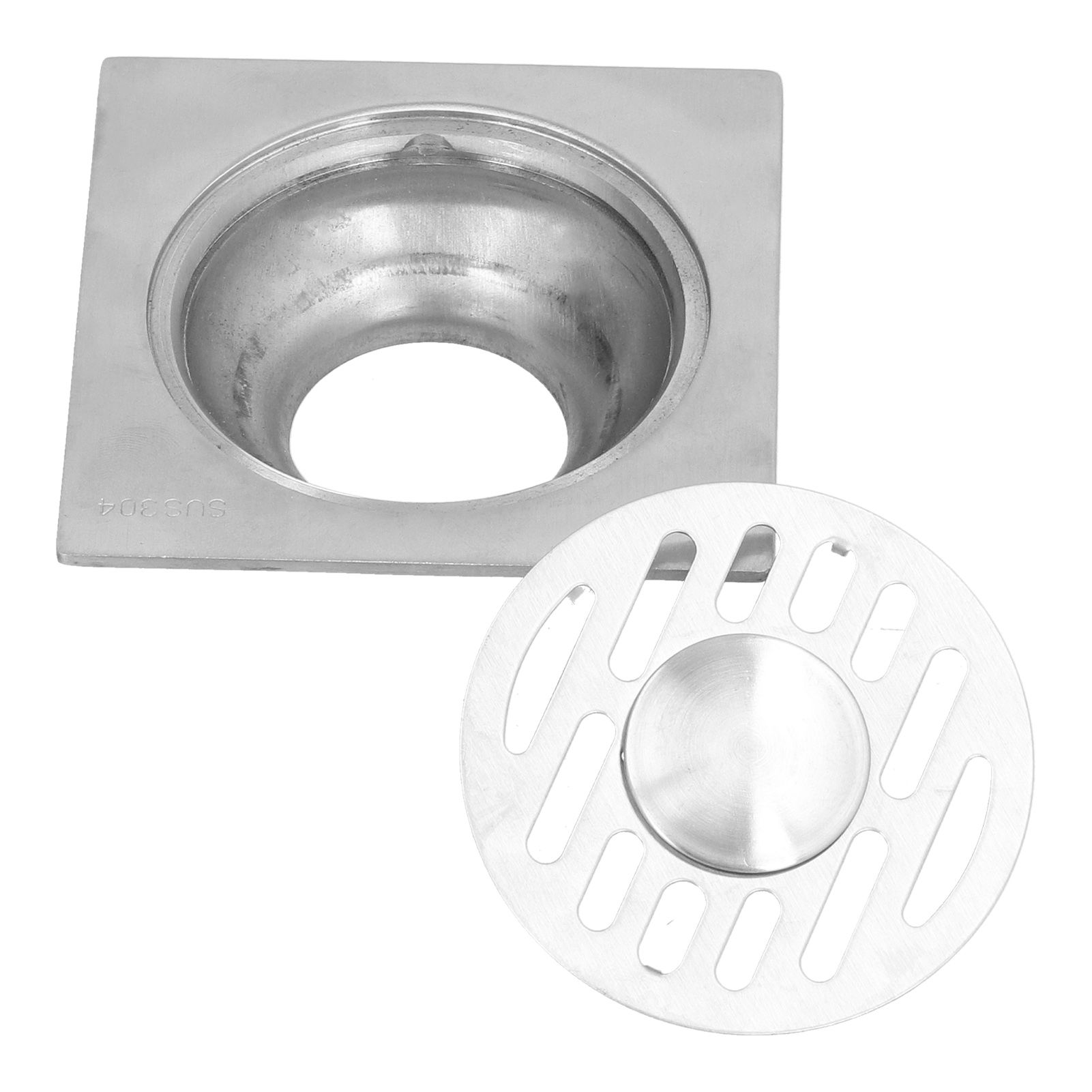 Stainless Steel Floor Drain Self Sealing Washing Machine Floor Strainer for view 3