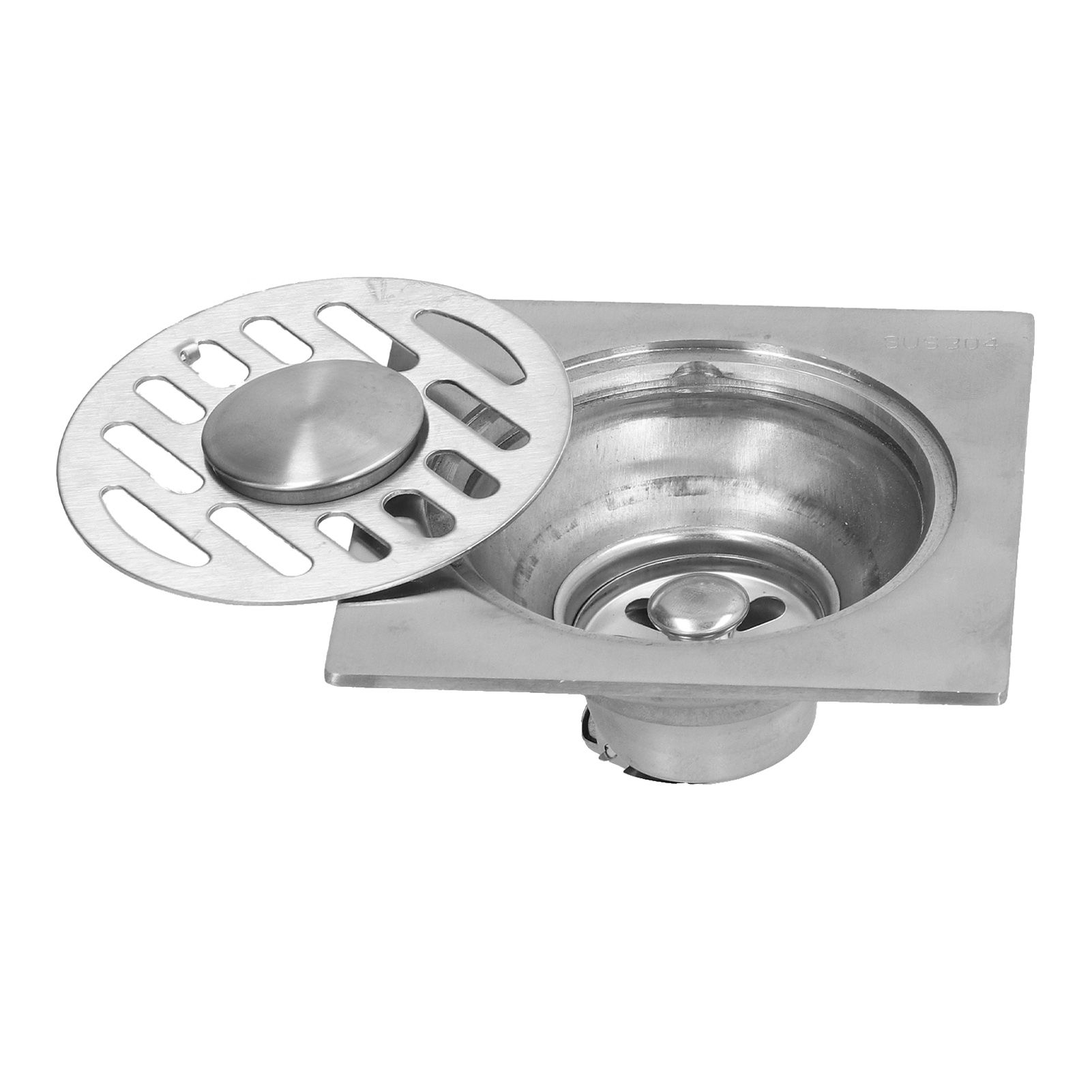 Stainless Steel Floor Drain Self Sealing Washing Machine Floor Strainer for view 7
