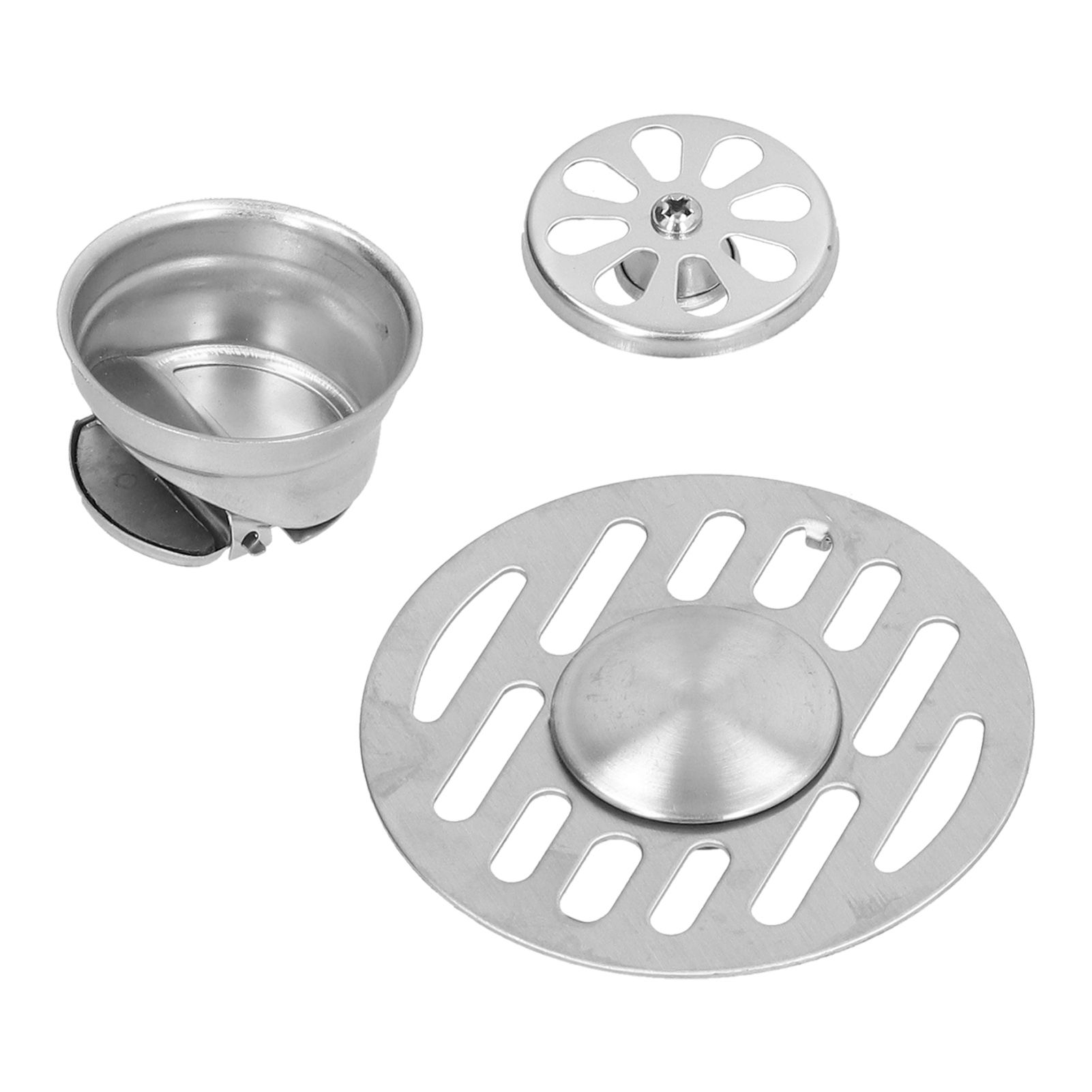 Stainless Steel Floor Drain Self Sealing Washing Machine Floor Strainer for view 15