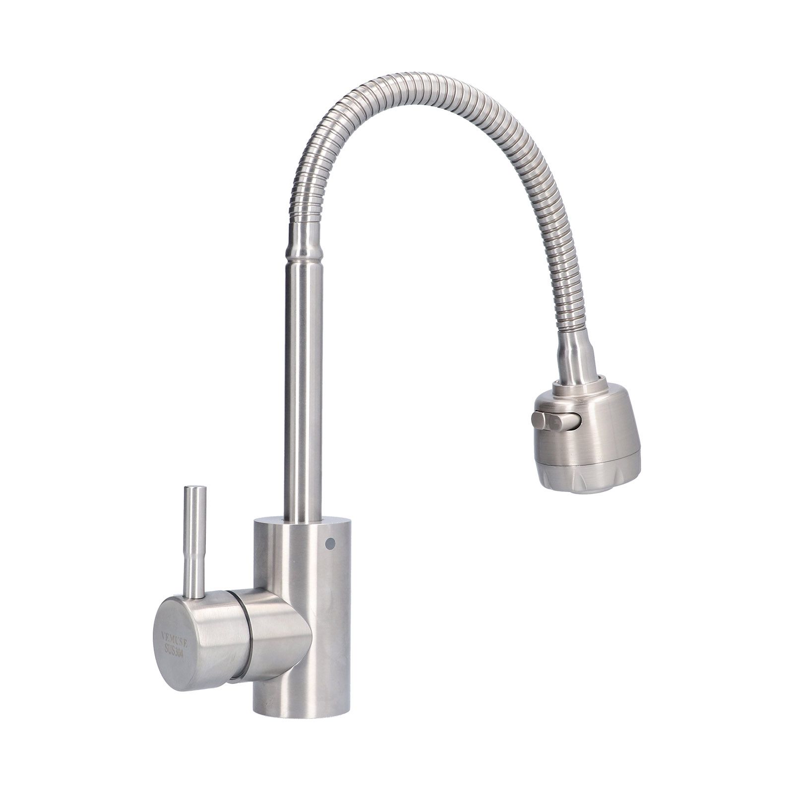 Stainless Steel Universal Water Faucet Bathroom Basin Sink Hot and Cold Water view 3