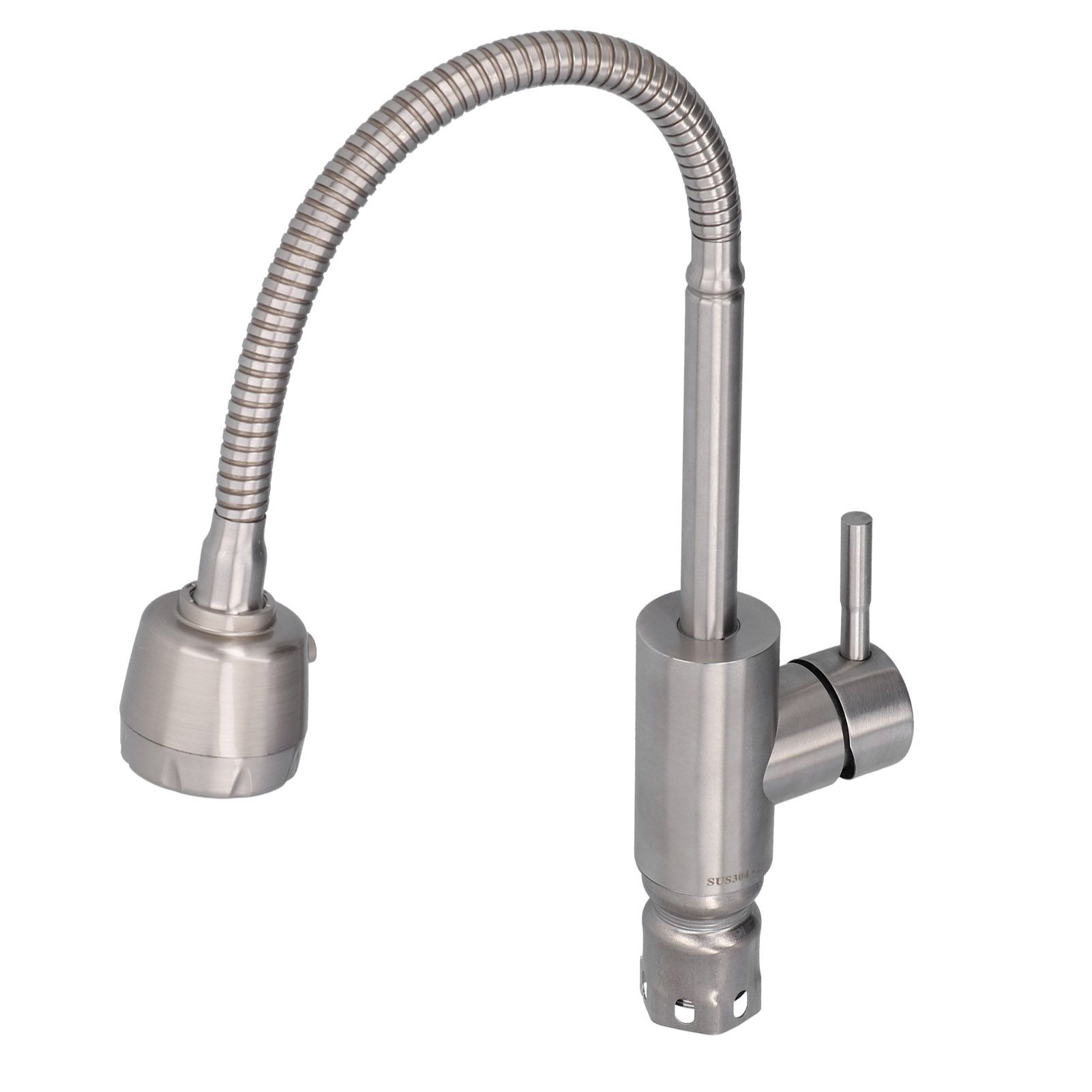Stainless Steel Universal Water Faucet Bathroom Basin Sink Hot and Cold Water view 7