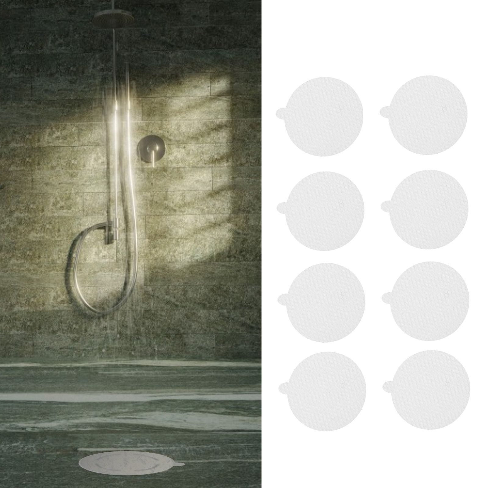 Disposable Shower Drain Hair Catcher Sink Strainer Anti Clogging Mesh Stickers view 12