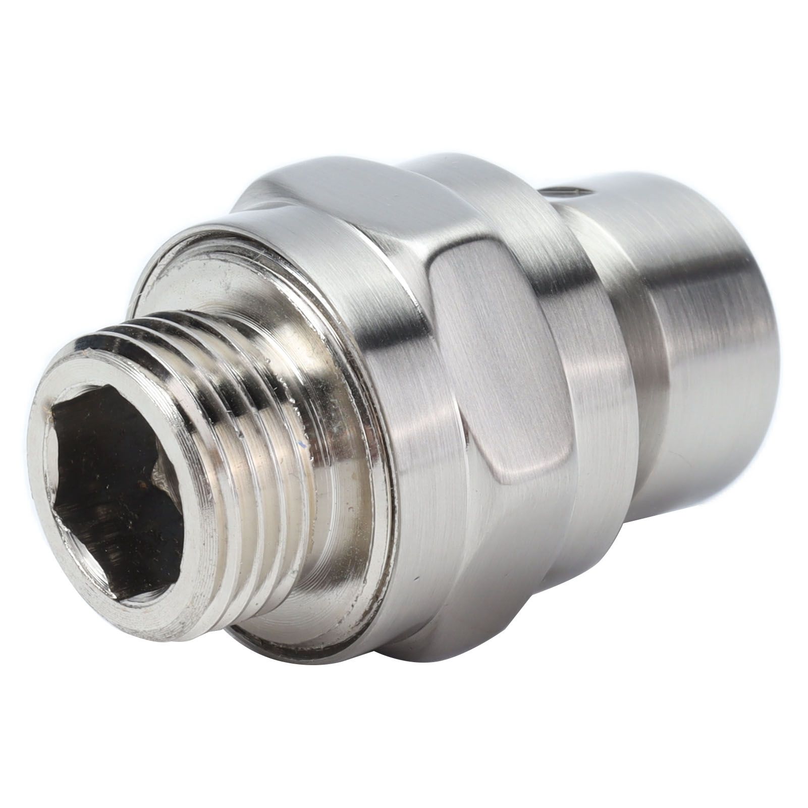 G1/2 Shower Head Adapter Copper Shower Diverter Valve for Home Bathroom Top view 6