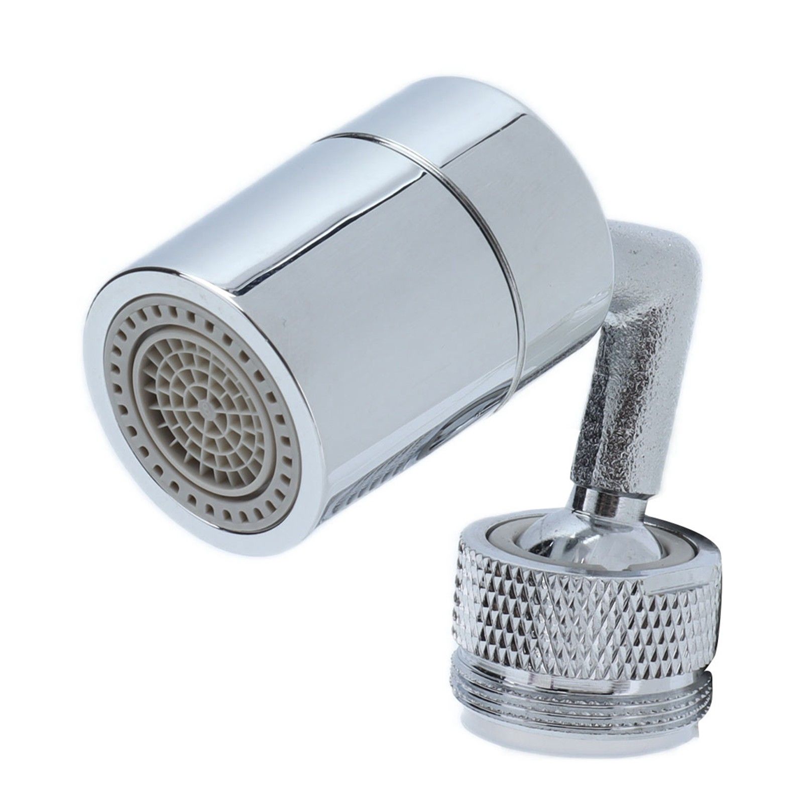 720° Rotatable Sink Faucet Aerator Sprayer Head with 2 Water Outlet Modes 4 view 2