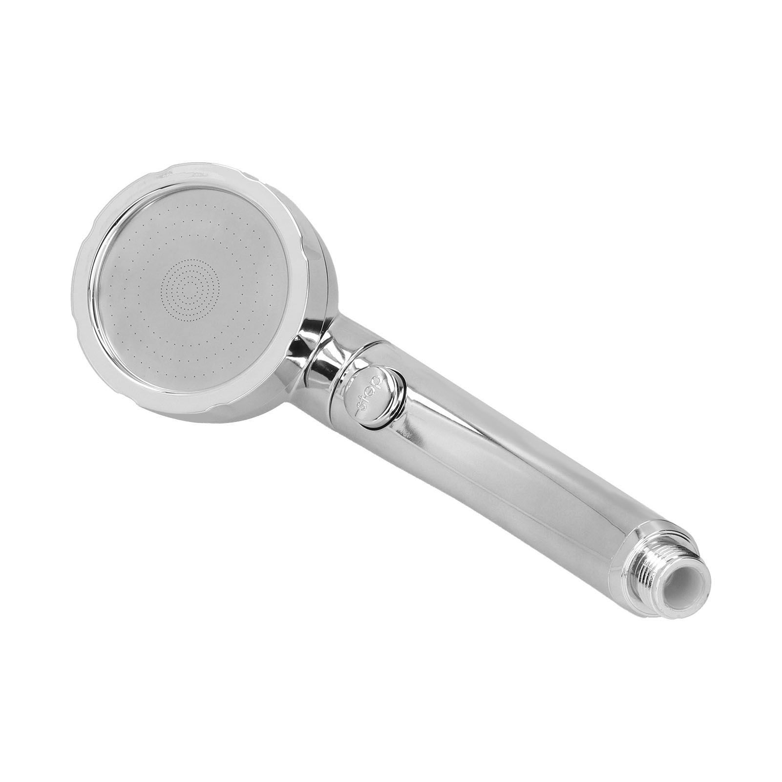 Shower Head Portable Handheld 360 Degree Rotating Three Modes Pressure One view 9